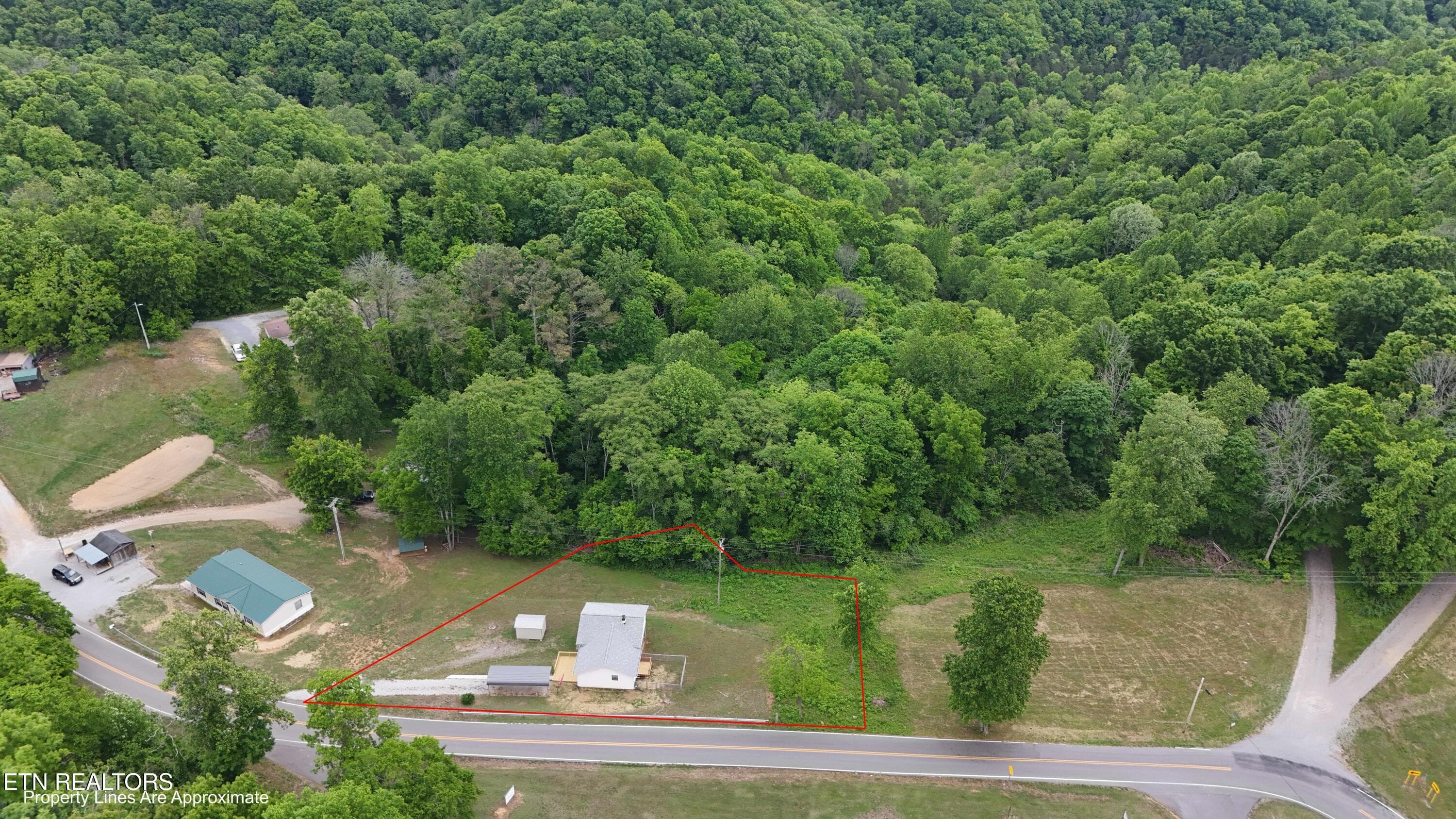 Property Lines 2 - 1825 Freehill Rd, Celina, TN 38551