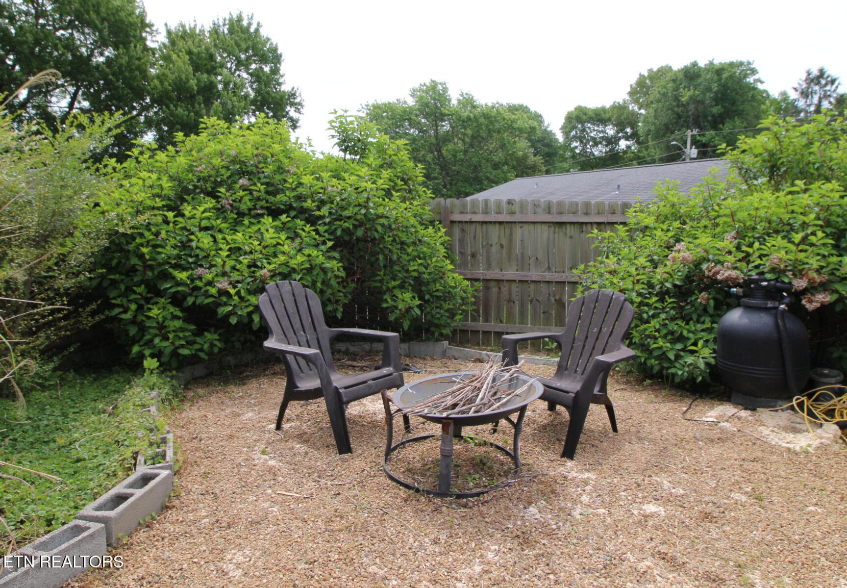Fire Pit area - 5801 Outer Drive, Knoxville, TN 37921, Knoxville