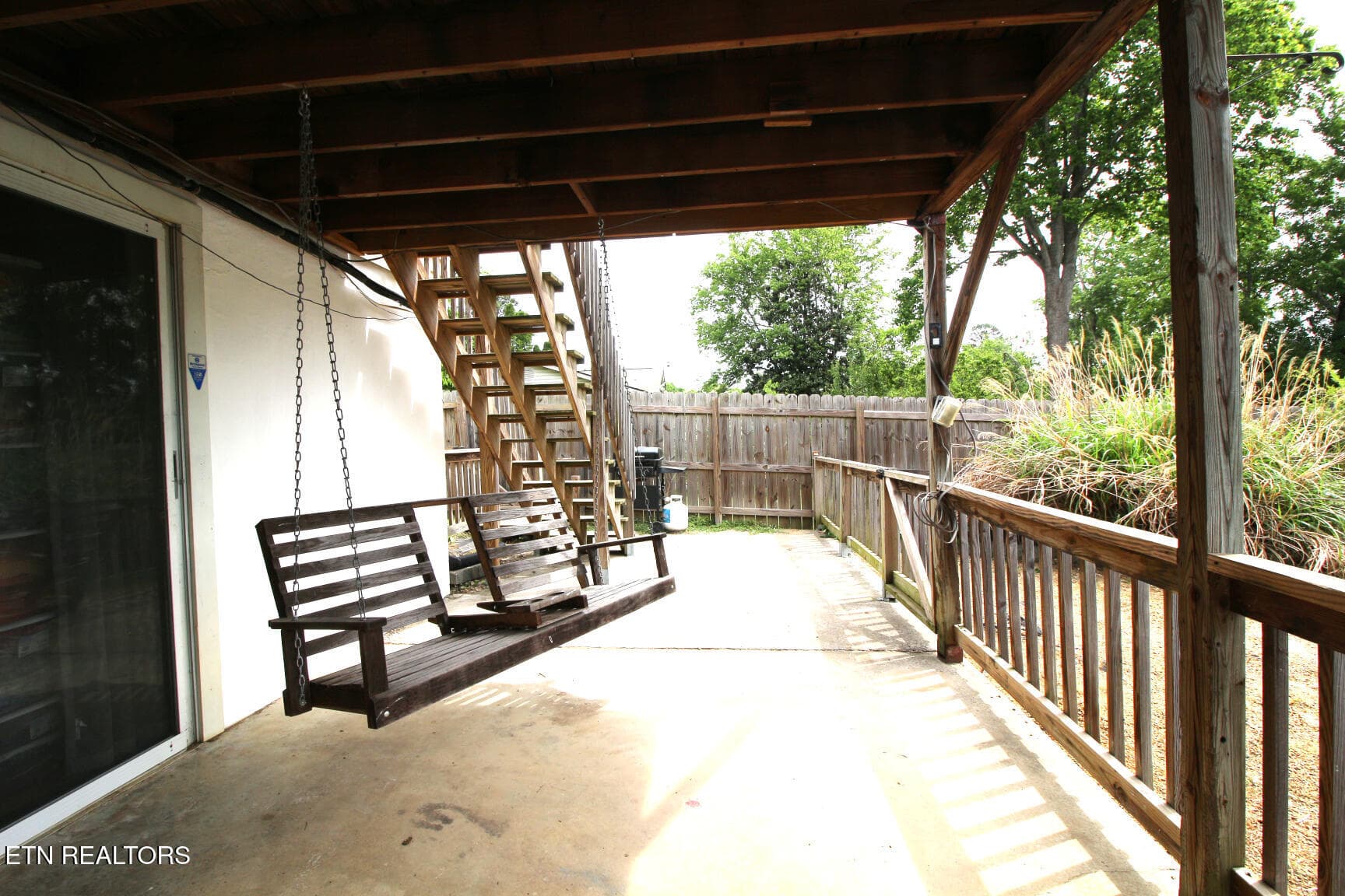 Patio Swing - 5801 Outer Drive, Knoxville, TN 37921, Knoxville