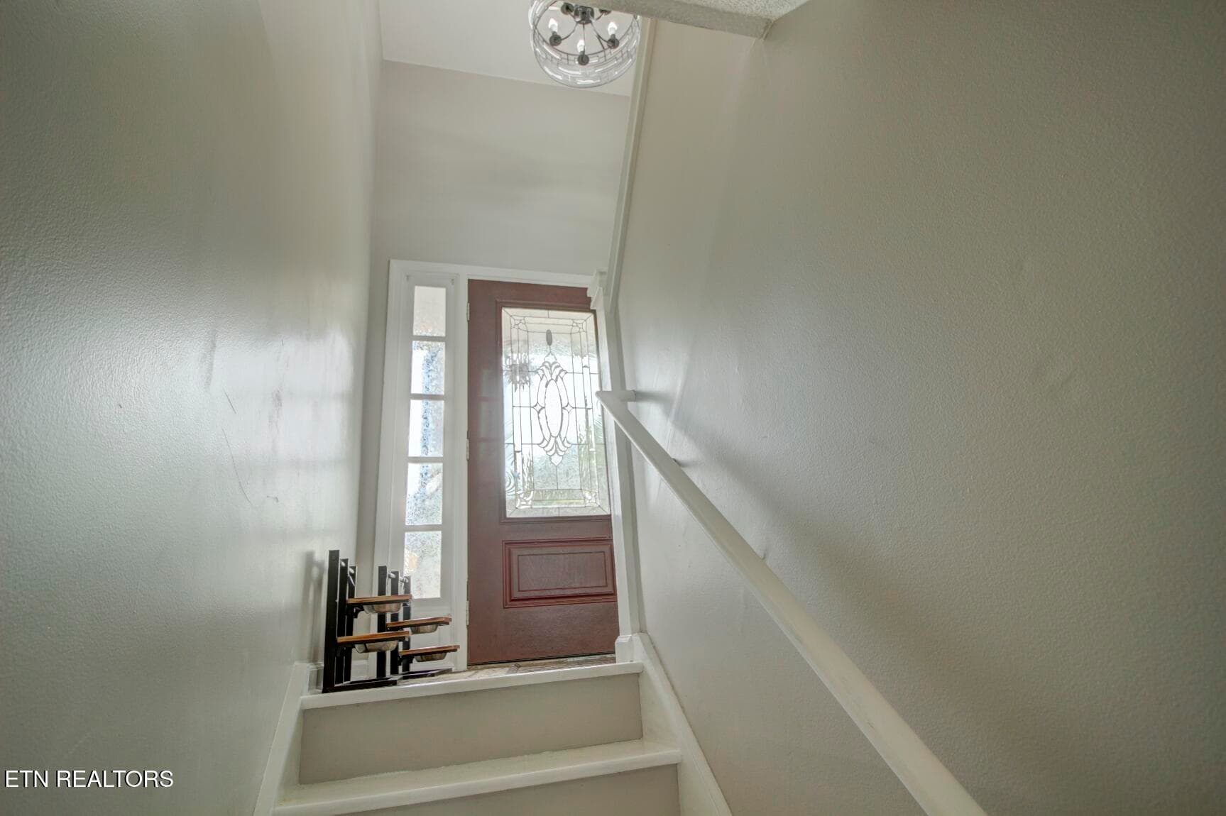 Stairs from lower level - 5801 Outer Drive, Knoxville, TN 37921, Knoxville