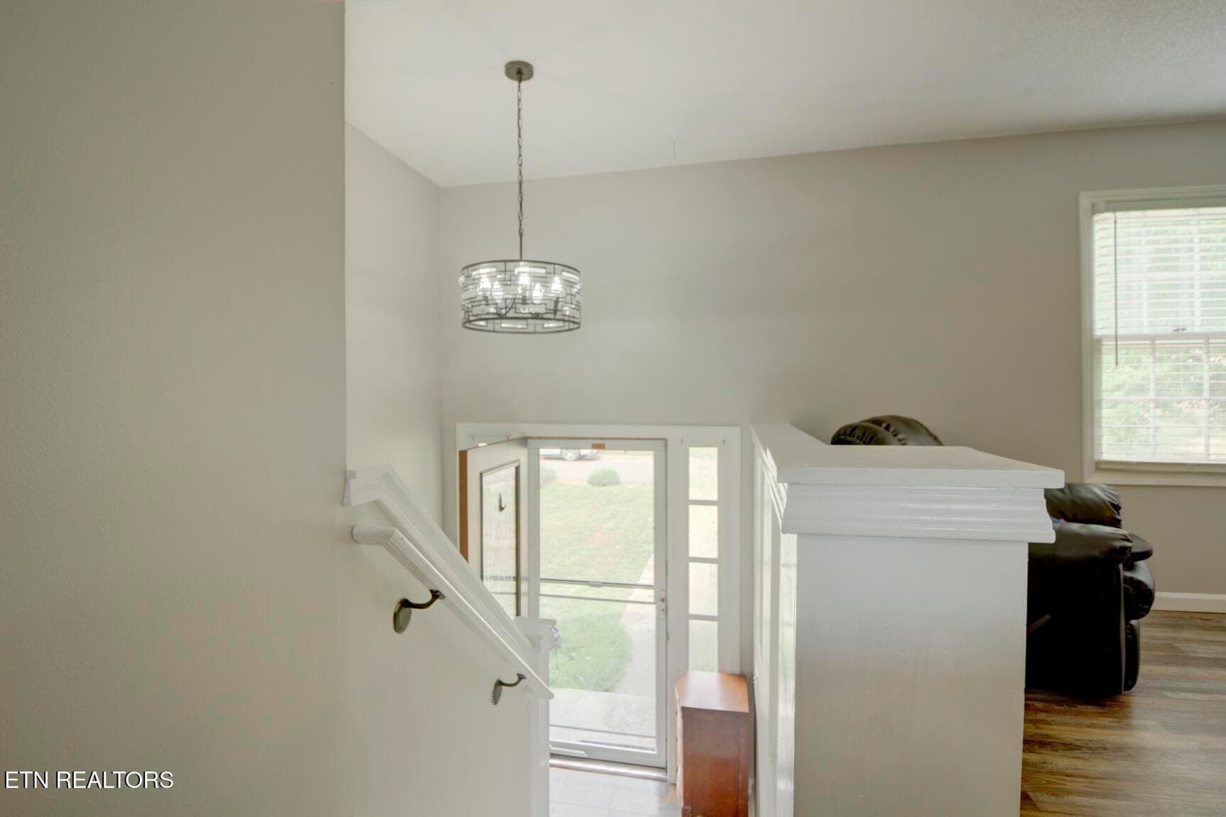 Stairs to Foyer - 5801 Outer Drive, Knoxville, TN 37921, Knoxville