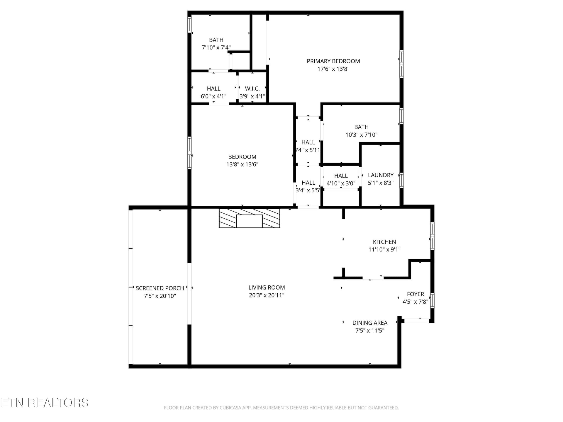 barreras floor plan - 224 Woodland Rd UNIT 103, Gatlinburg, TN 37738