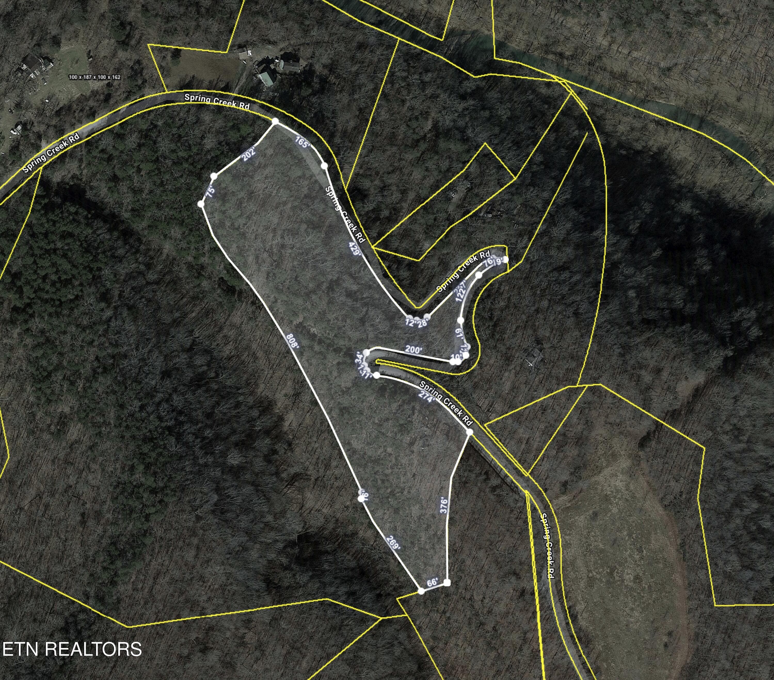 map - 0 Spring Creek Rd, Cookeville, TN 38501