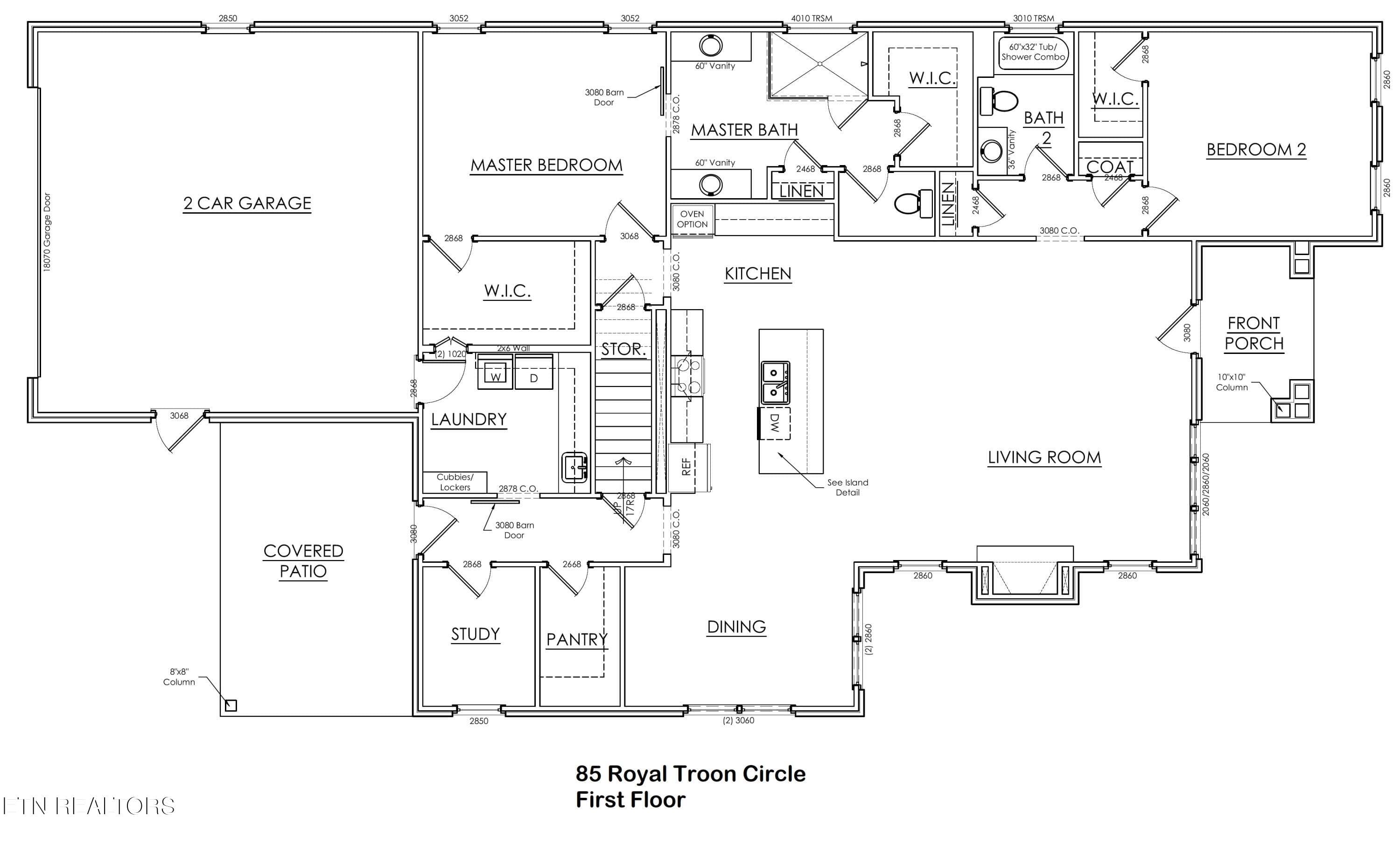 85 RTC 1st Fl Blank Cropped - 85 Royal Troon Circle, Oak Ridge, TN 37830