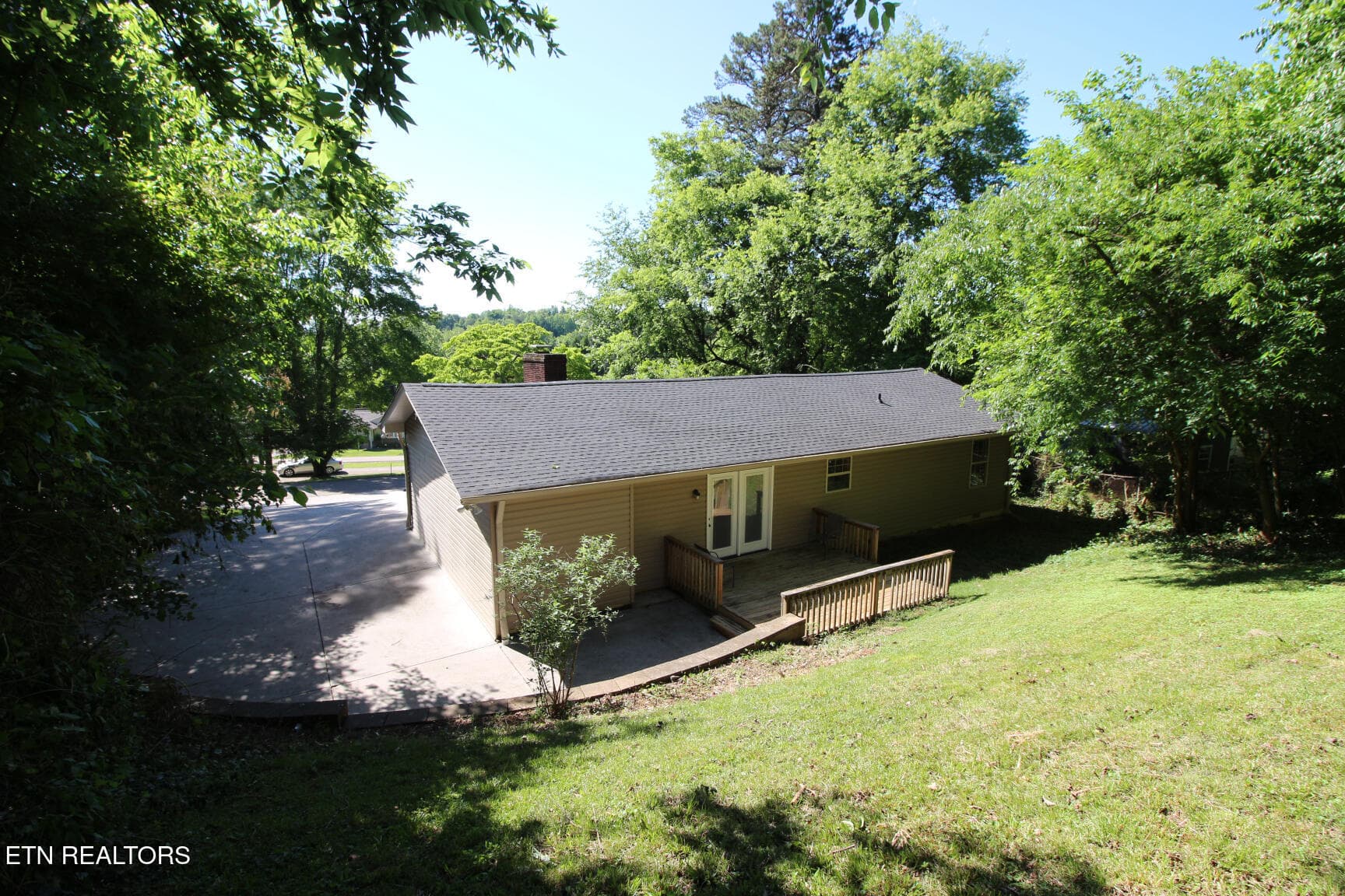 House from Backyard 2 - 1603 Hope Way, Knoxville, TN 37909, Knoxville