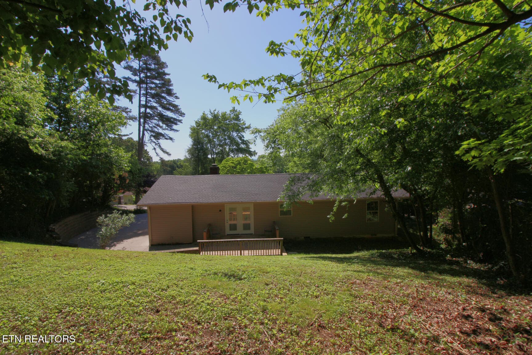House From Backyard - 1603 Hope Way, Knoxville, TN 37909, Knoxville