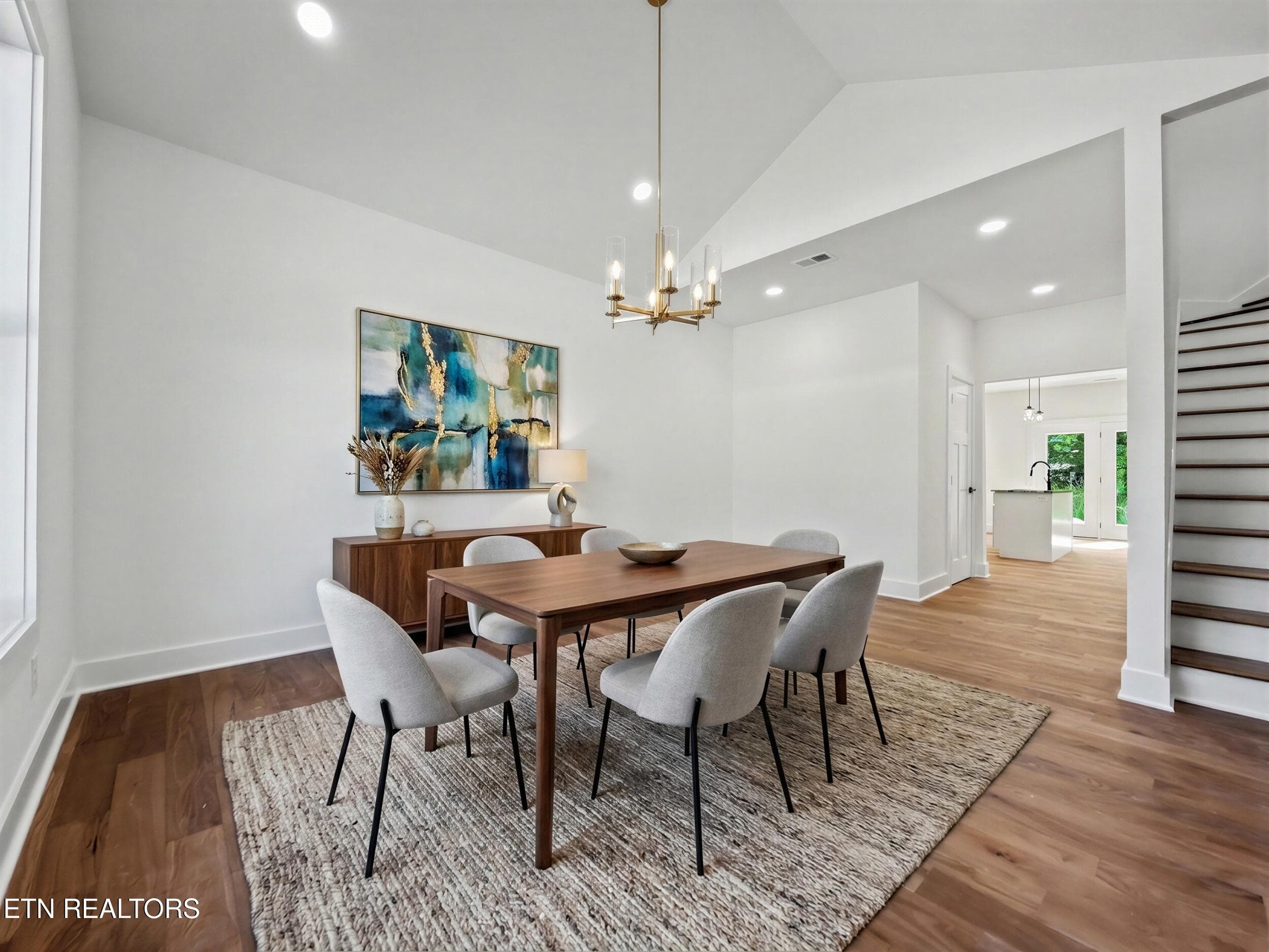 Virtually Stage Dining/Office - 5317 Arza Lane, Knoxville, TN 37918, Knoxville