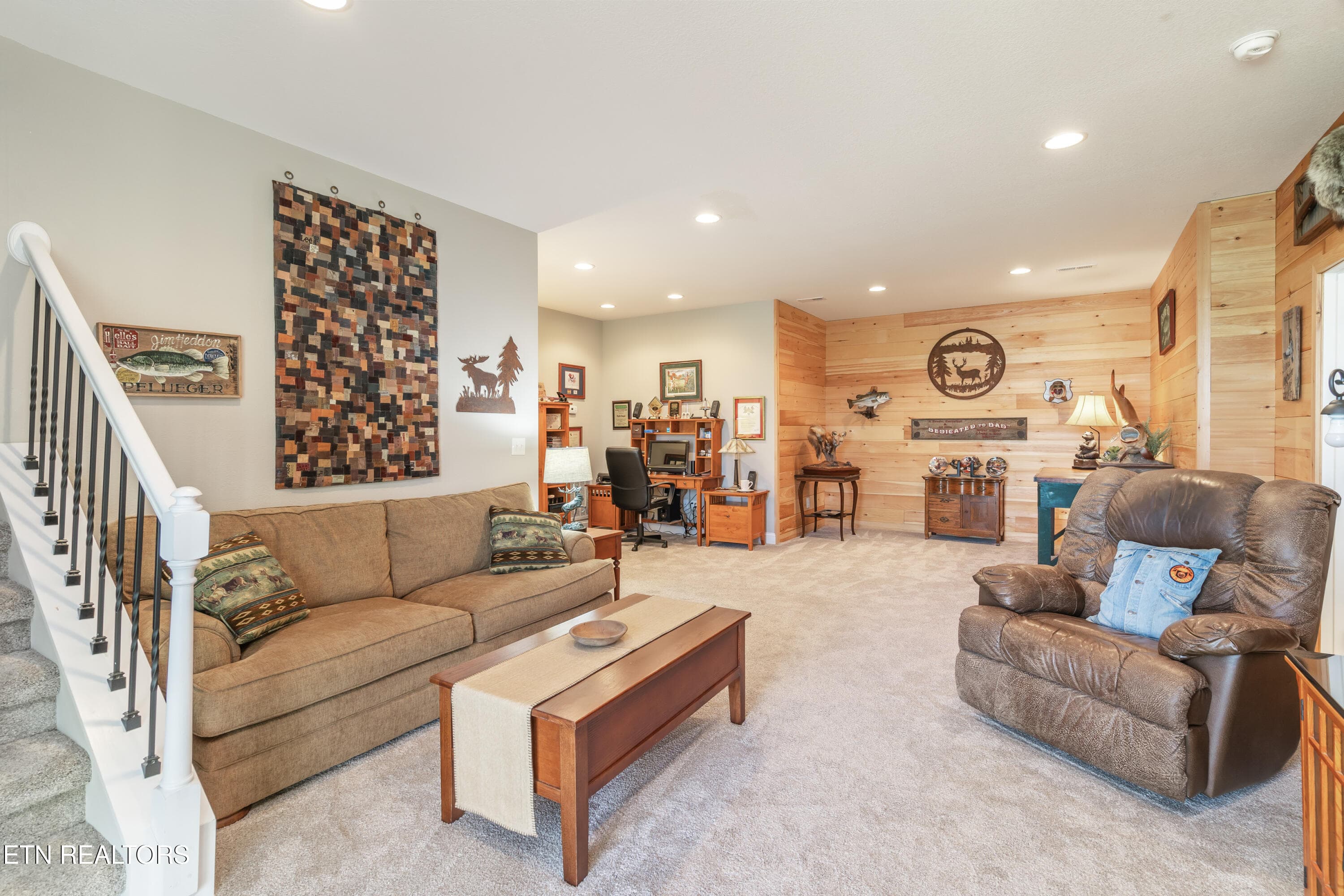 DOWNSTAIRS REC ROOM - 195 Kennedys Lp, LaFollette, TN 37766
