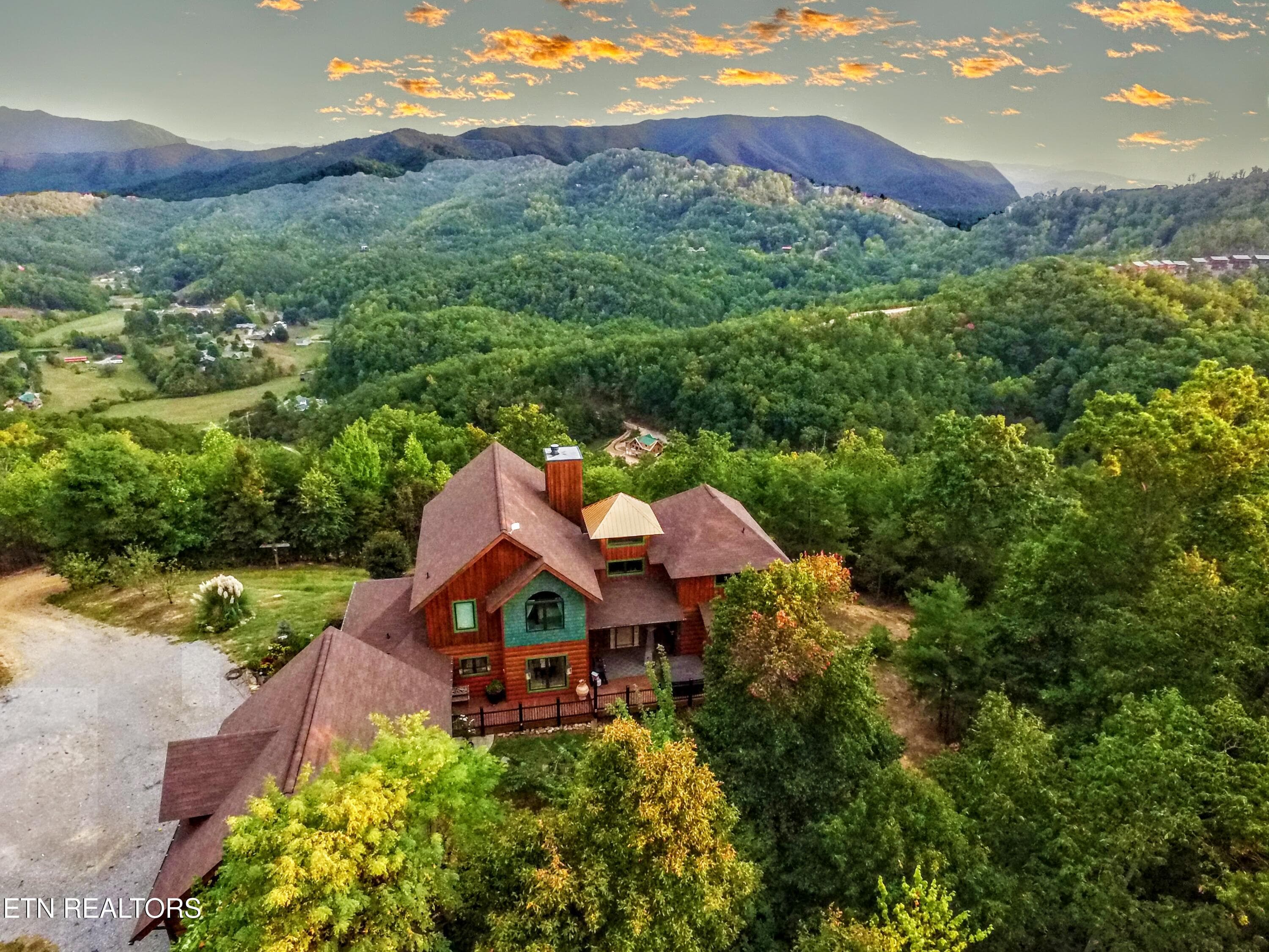 Drone photo - 1642 Little Cove Rd, Sevierville, TN 37862