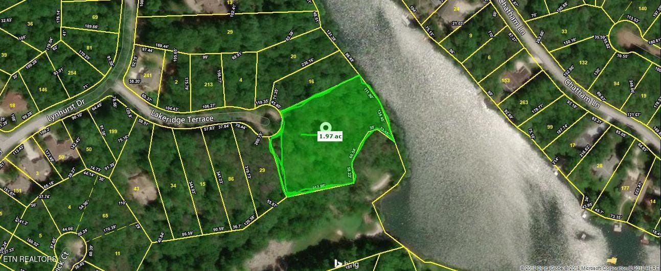 PLAT MAP - 22 Lakeridge Terrace, Fairfield Glade, TN 38558