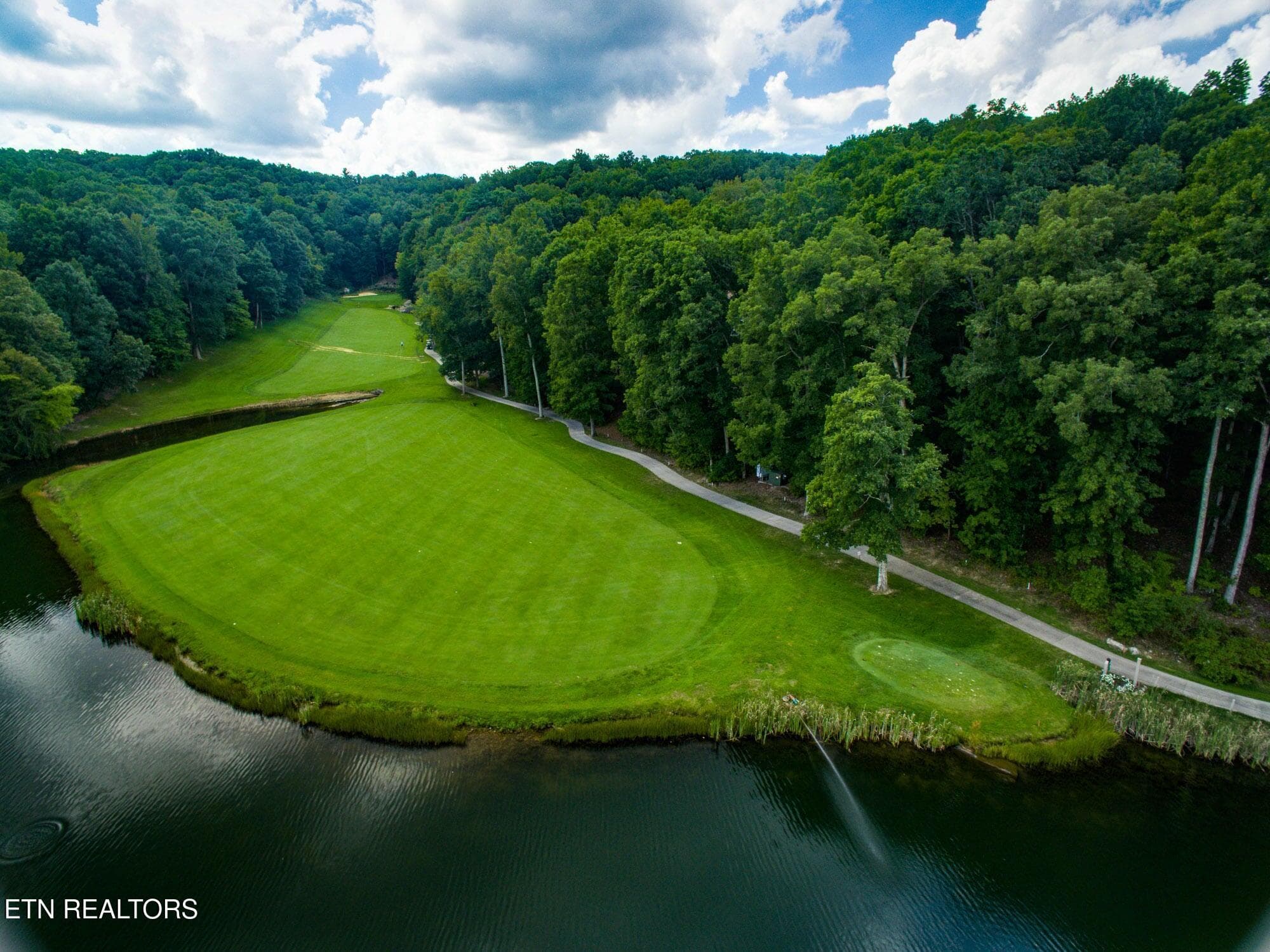 ACROSS THE WATER TO #15 FAIRWAY - 22 Lakeridge Terrace, Fairfield Glade, TN 38558