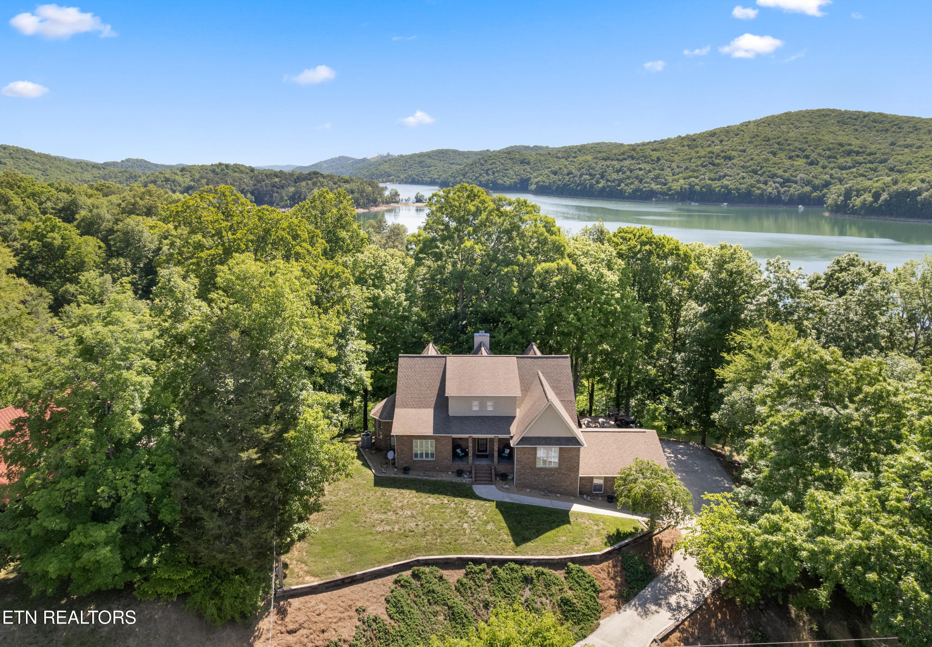 Aerial view - 127 Ridgeland Lane, Sharps Chapel, TN 37866