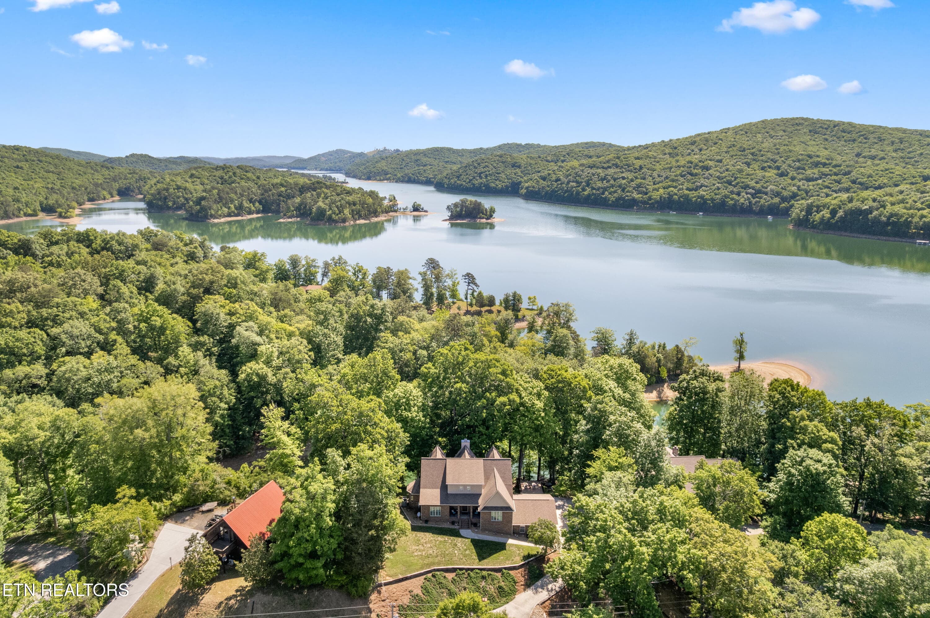 Aerial view - 127 Ridgeland Lane, Sharps Chapel, TN 37866