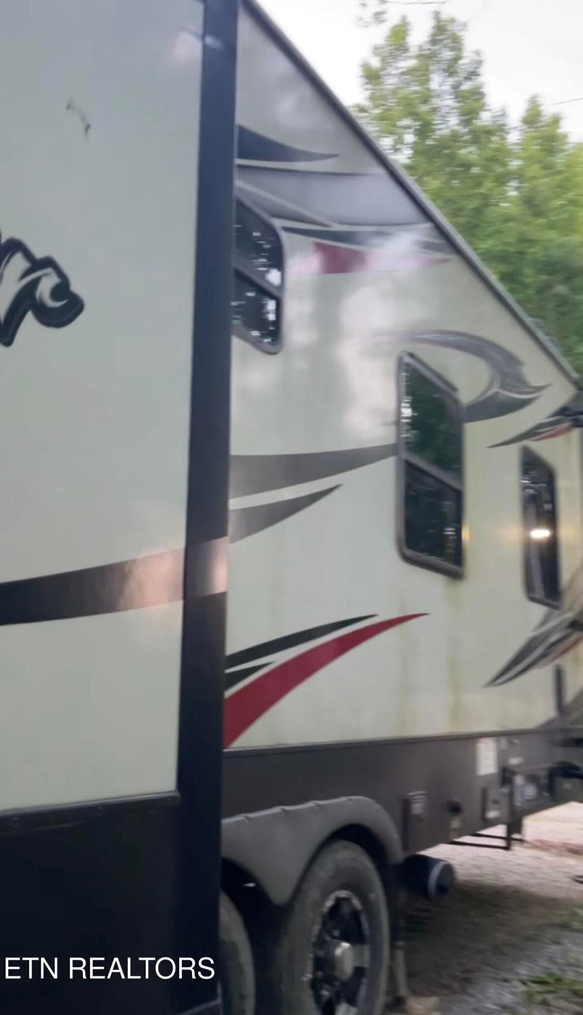 Rear of Camper - 549 Defender Rd, LaFollette, TN 37766