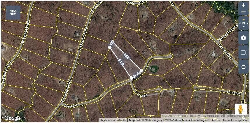 lot 28 crest rd plat map - Lot 28 Crest Rd, Monterey, TN 38574, Monterey