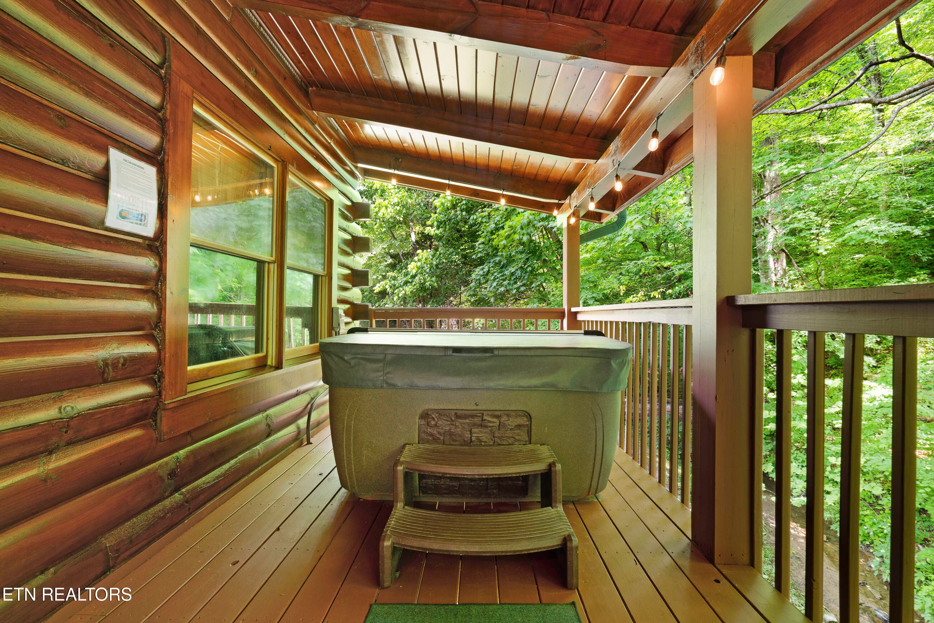 Hot Tub - 1316 Wedge Tailed Lane, Sevierville, TN 37876