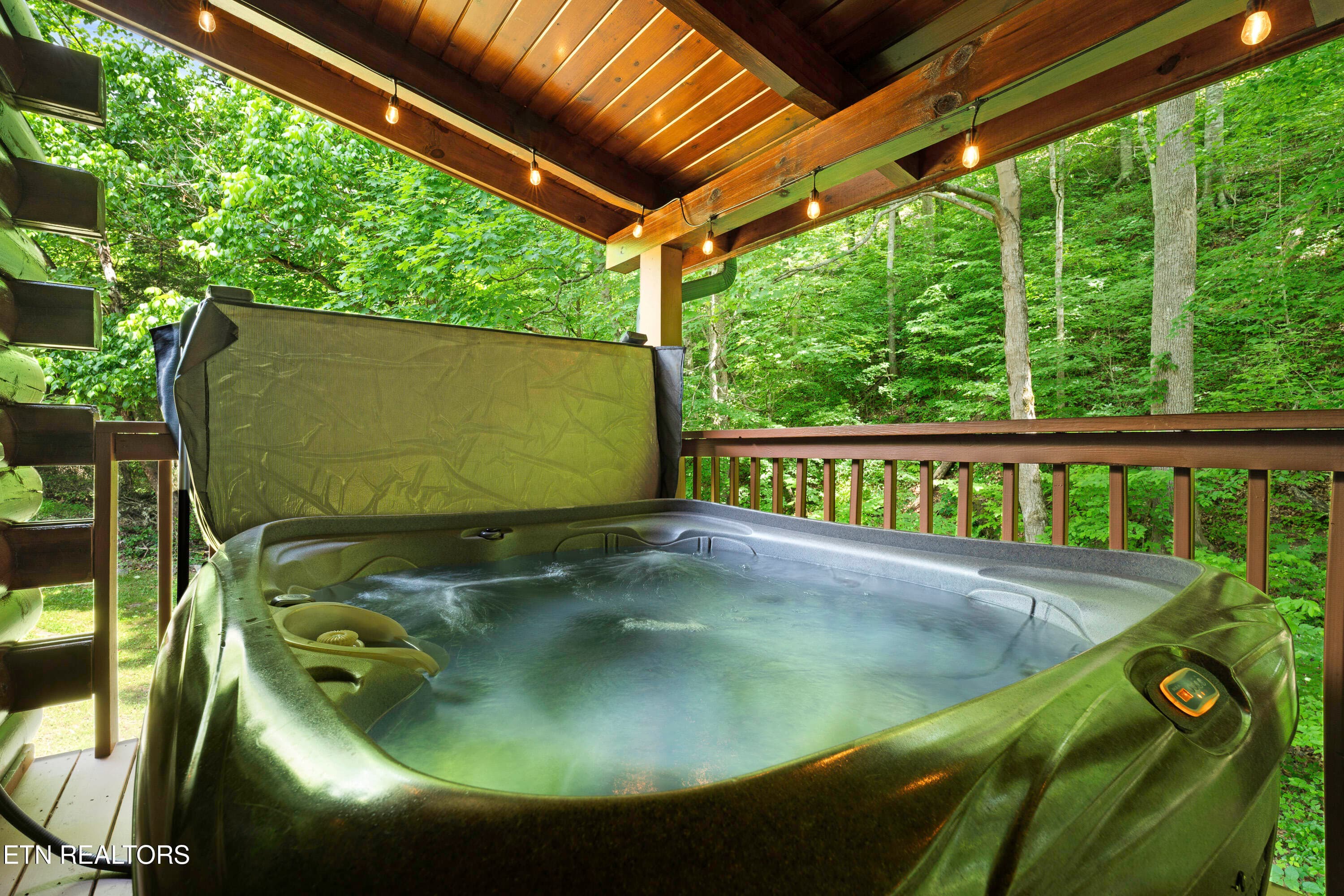 Hot Tub - 1316 Wedge Tailed Lane, Sevierville, TN 37876