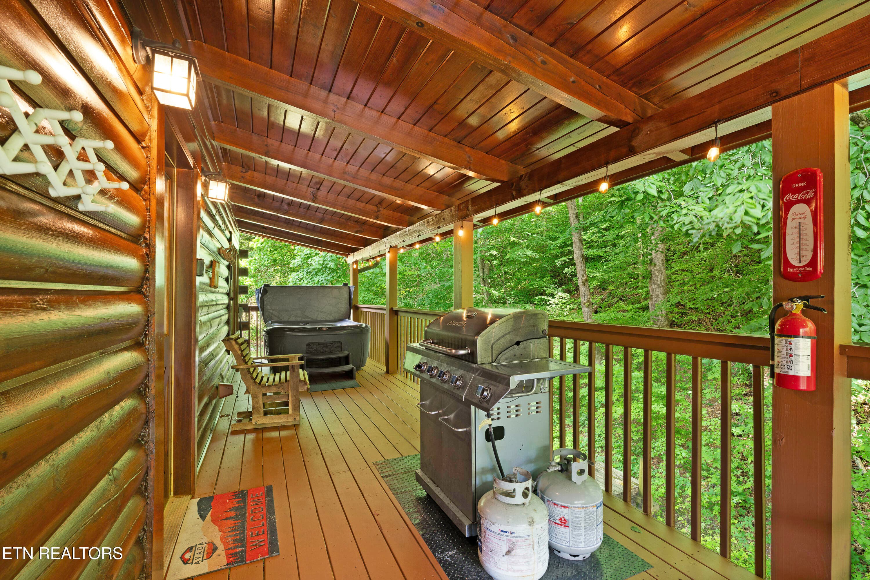 Grill and Hot Tub - 1316 Wedge Tailed Lane, Sevierville, TN 37876