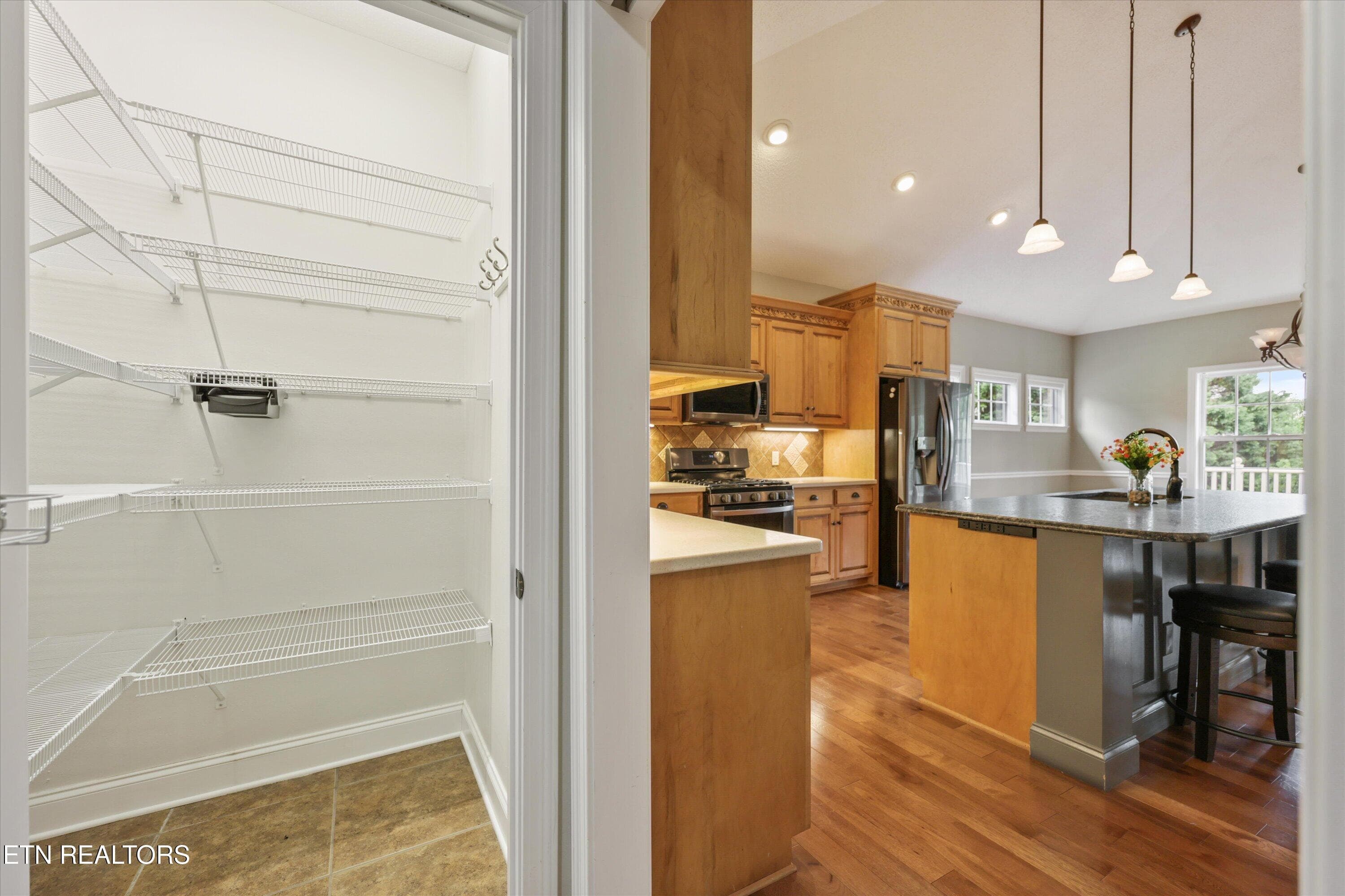 Pantry conveniently tucked away - 145 Nunyu Tr, Vonore, TN 37885