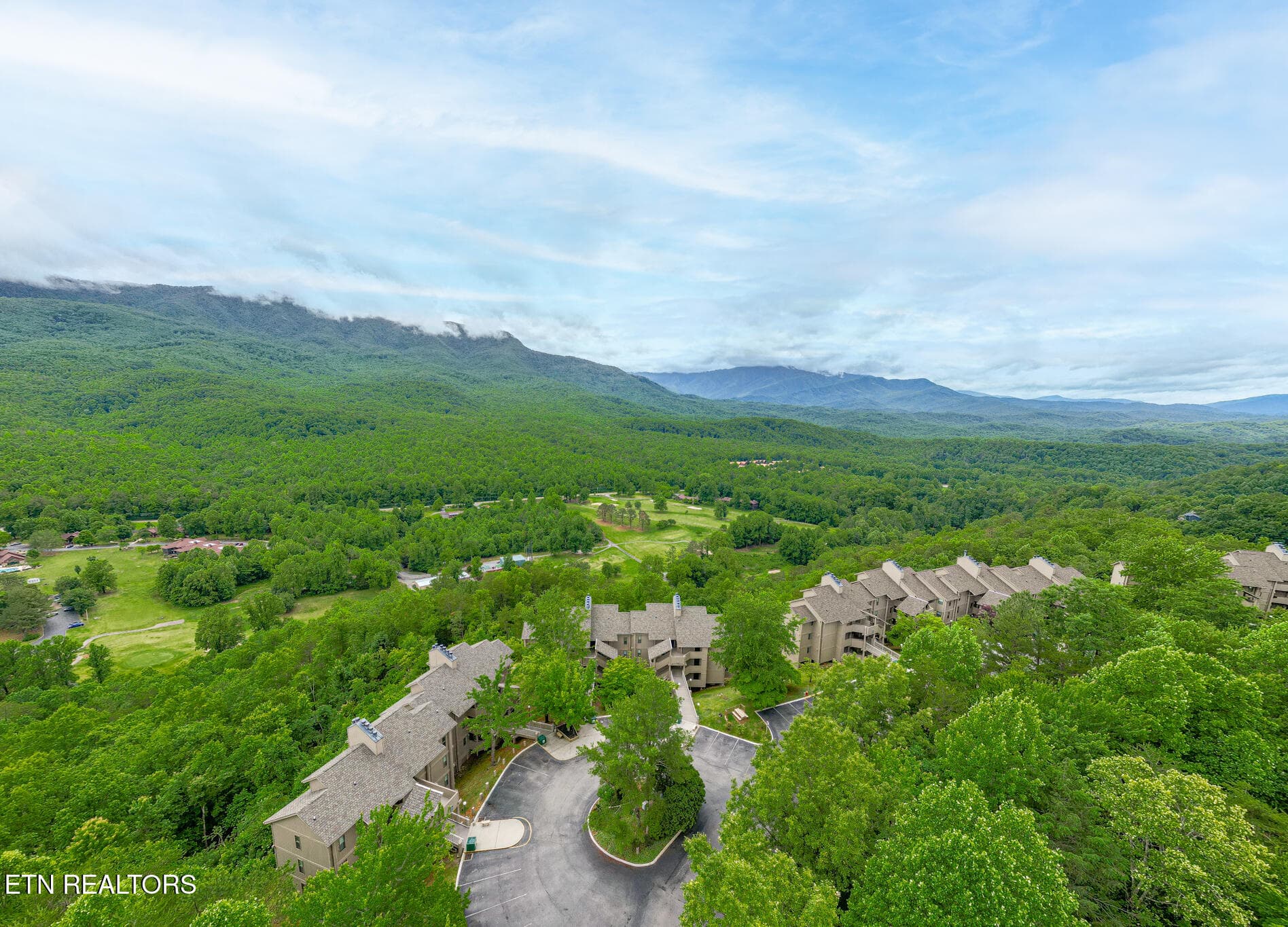 3710 Weber Rd 201B Aerial-4-Edit - 3710 Weber Rd UNIT 201-B, Gatlinburg, TN 37738, Gatlinburg