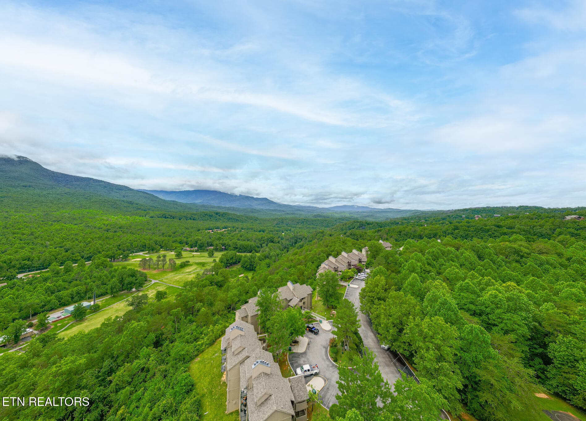 3710 Weber Rd 201B Aerial-5-Edit - 3710 Weber Rd UNIT 201-B, Gatlinburg, TN 37738, Gatlinburg