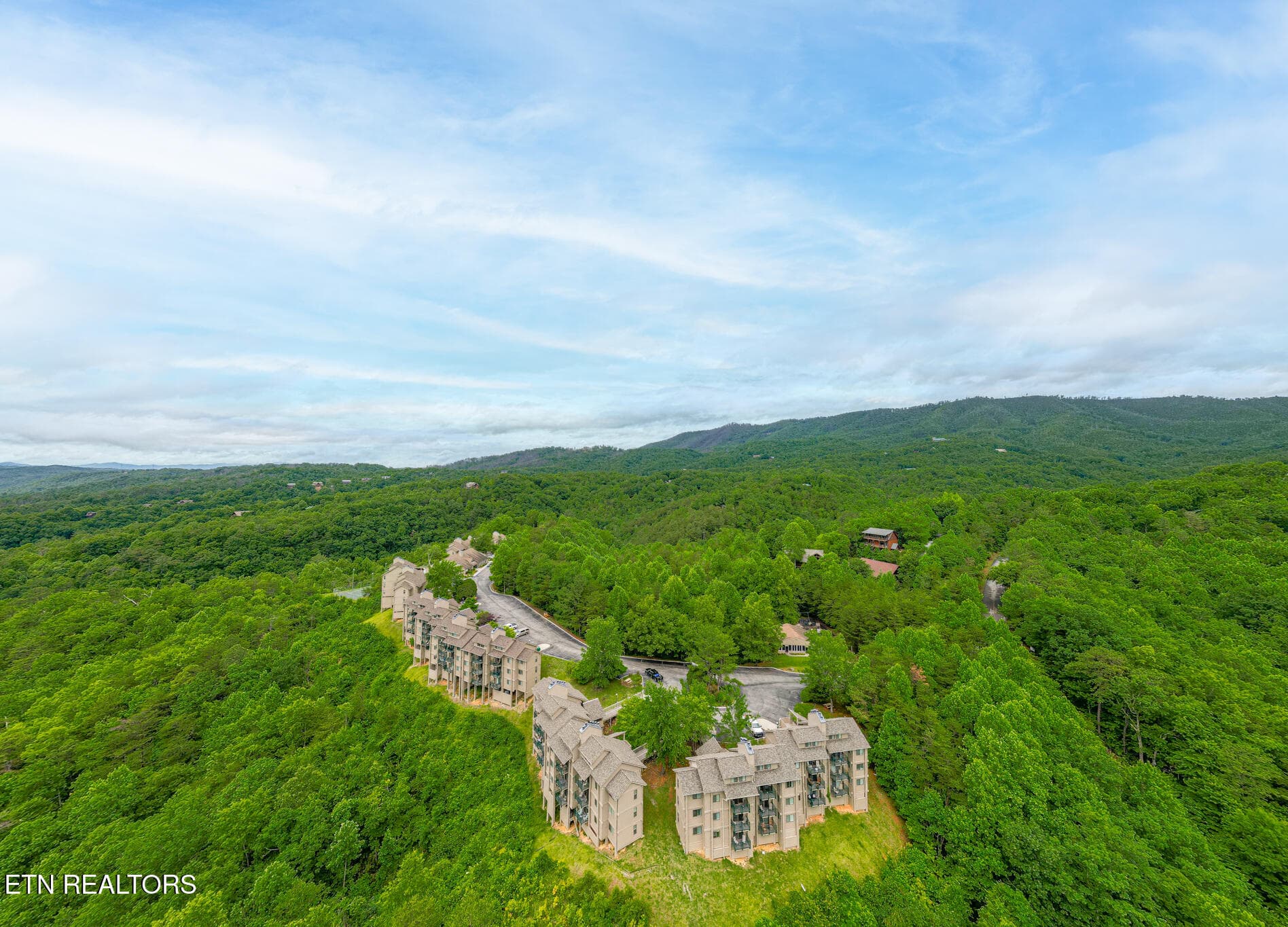 3710 Weber Rd 201B Aerial-6-Edit - 3710 Weber Rd UNIT 201-B, Gatlinburg, TN 37738, Gatlinburg
