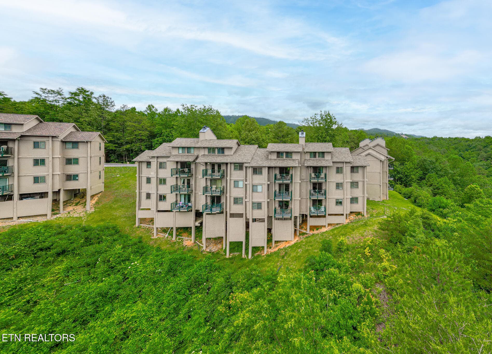 3710 Weber Rd 201B Aerial-7-Edit - 3710 Weber Rd UNIT 201-B, Gatlinburg, TN 37738, Gatlinburg