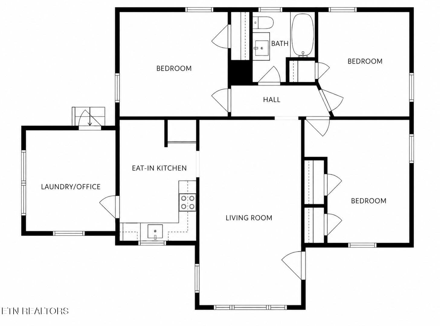 1230 Ardee Ave Floor Plan - 1230 Ardee Ave, Nashville, TN 37216