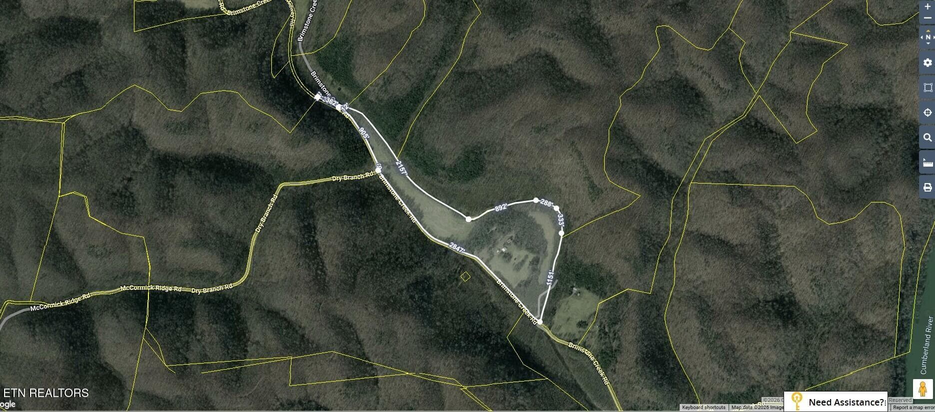 8029 brimstone creek rd plat map - 8029 Brimstone Creek Rd, Whitleyville, TN 38588