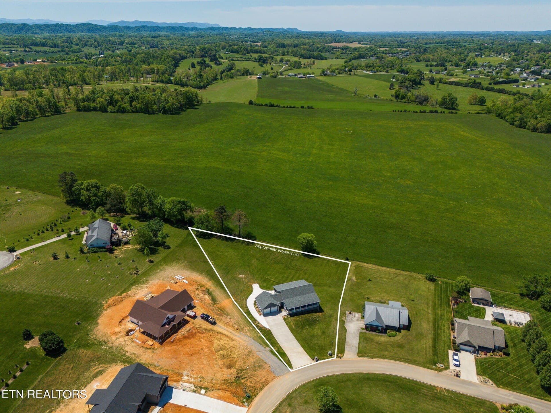 Aerial View - 158 Old Hickory Circle, Madisonville, TN 37354