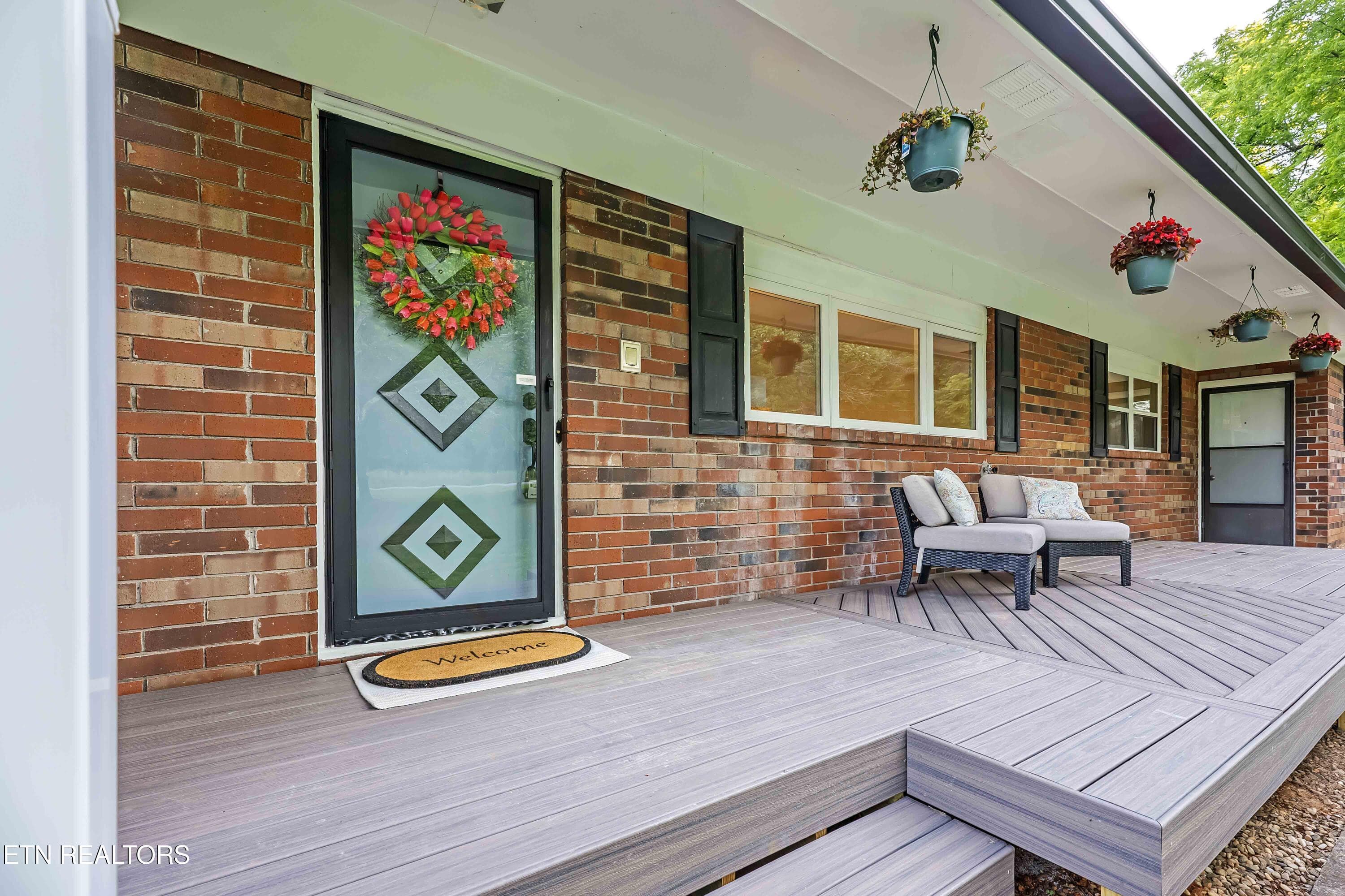 Brand new front porch - 5160 Indian Warpath Rd, Maryville, TN 37803