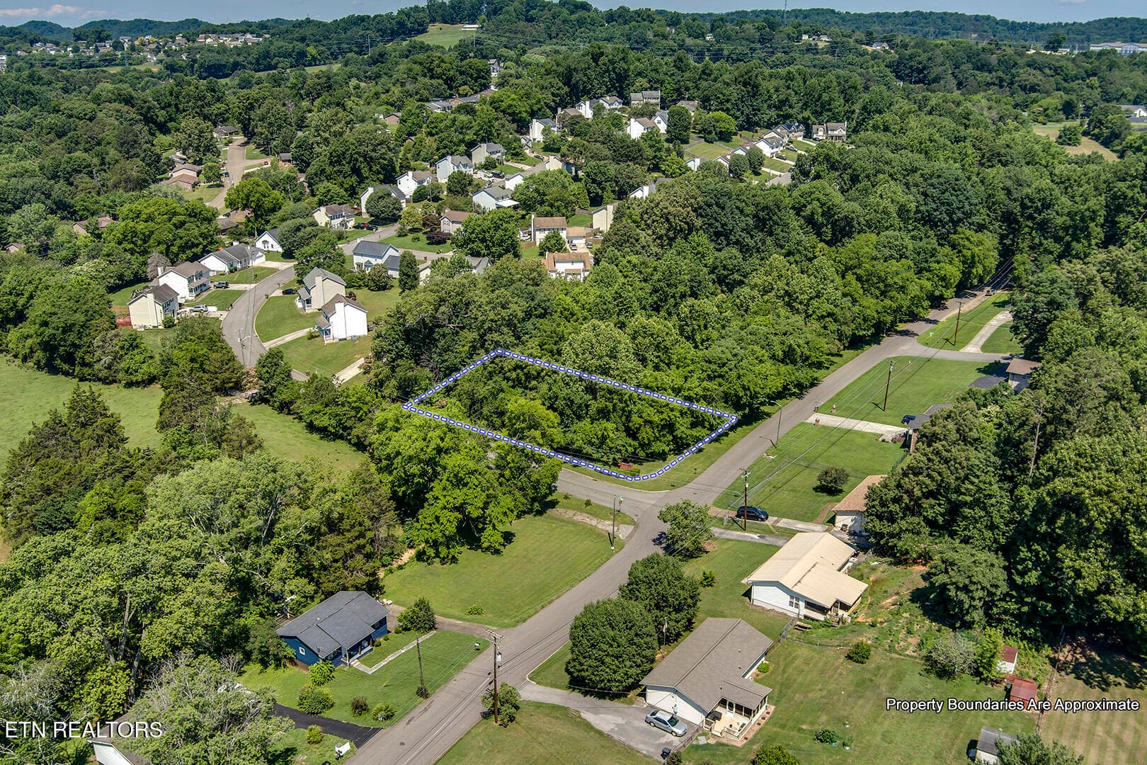 08_WilkesboroLane_5804_Birdseye_W-NW - 0 Wilkesboro Lane, Knoxville, TN 37912, Knoxville