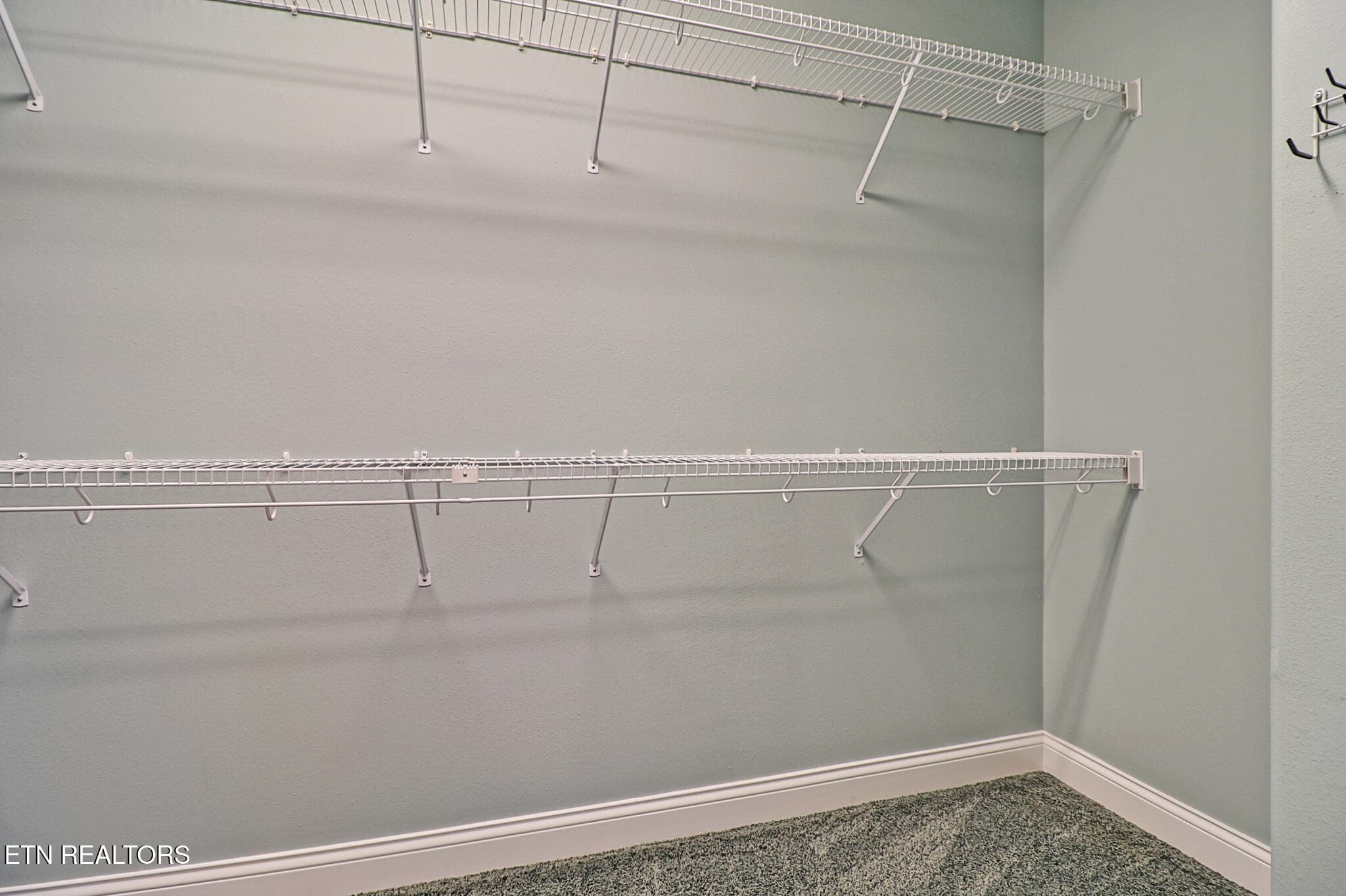 CLOSET DOUBLE HANGING SHELVING - 105 Kings Down Drive, Fairfield Glade, TN 38558
