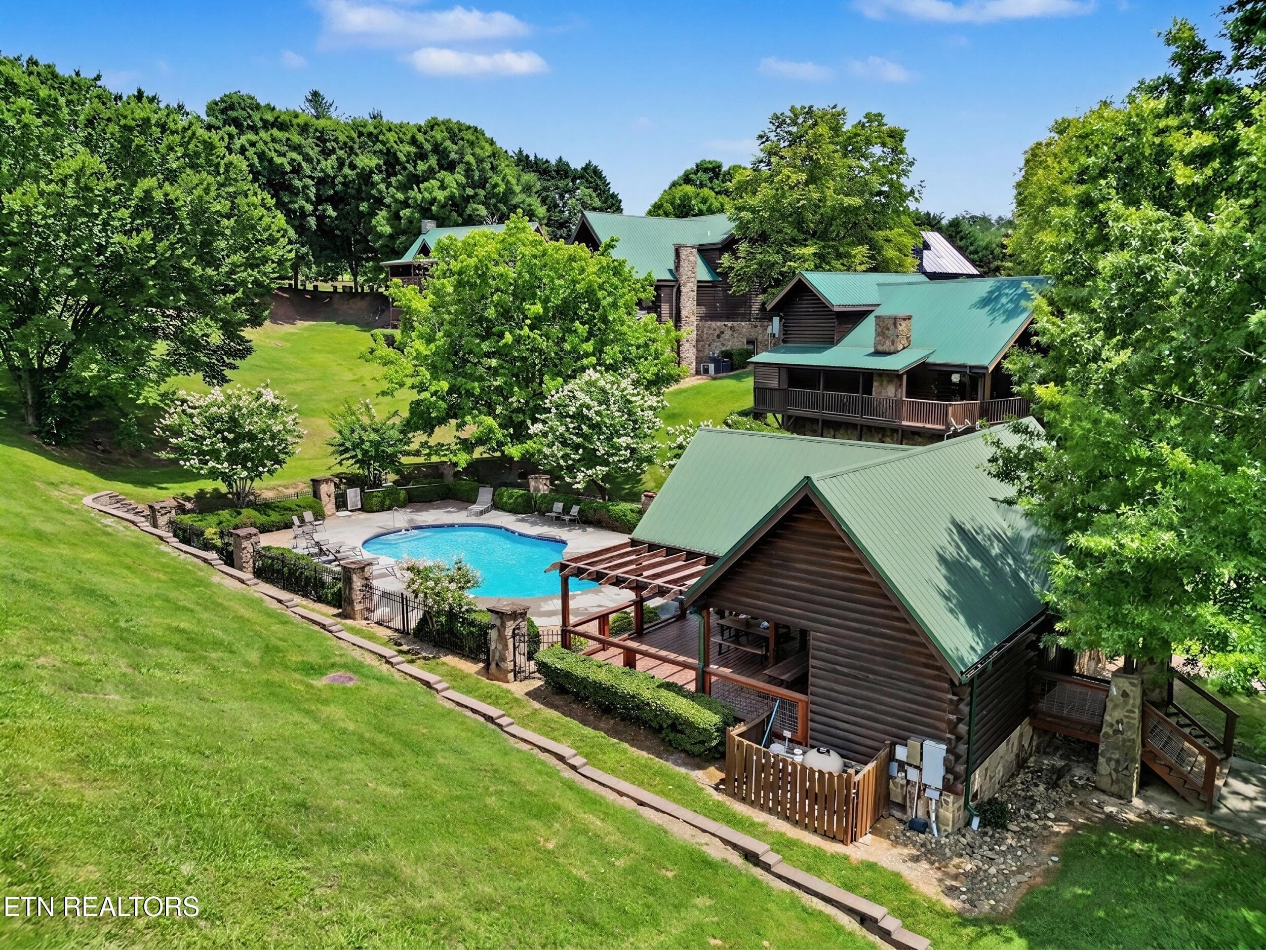 Ariel Photo - 1629 Little Cabin Loop, Pigeon Forge, TN 37862, Pigeon Forge