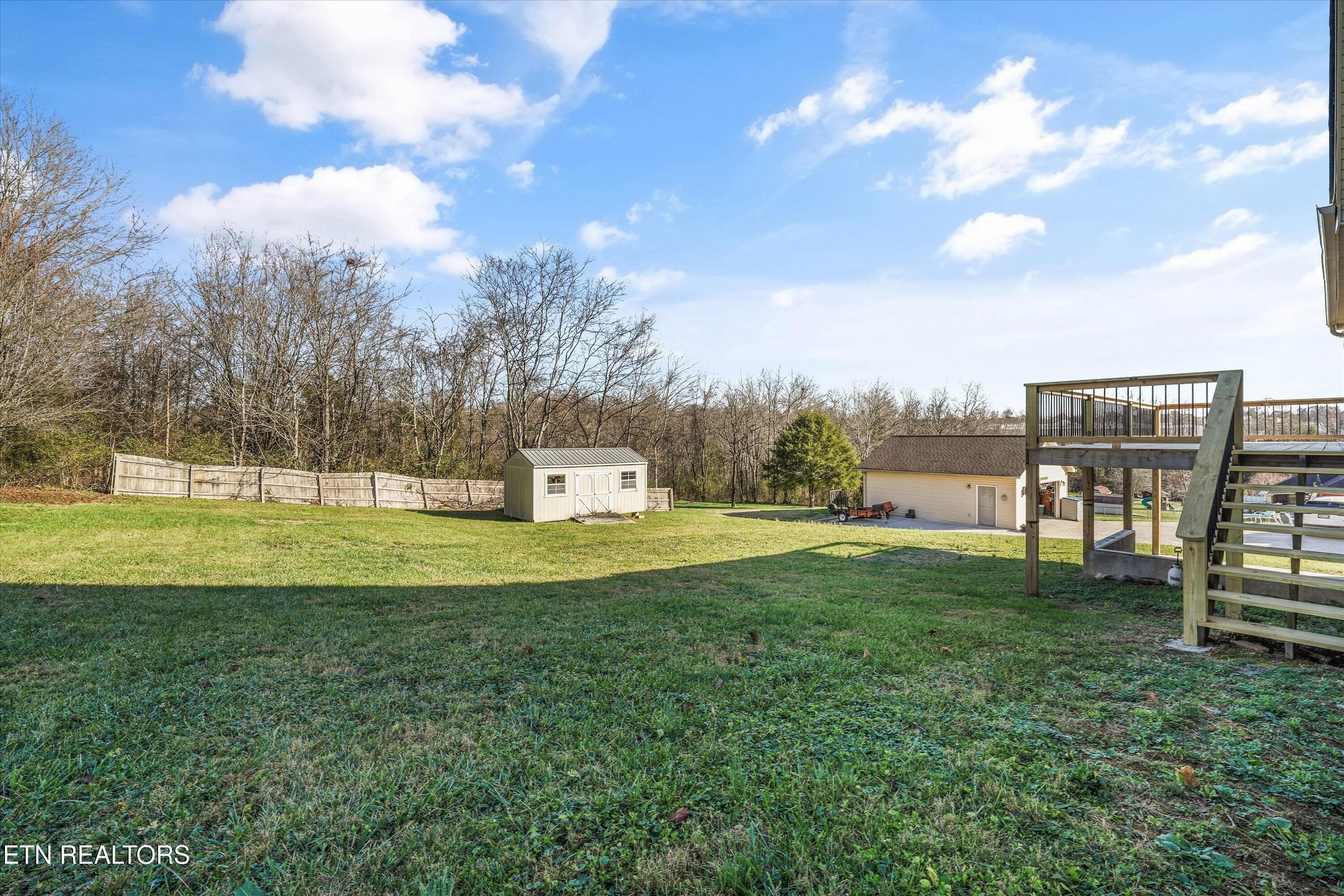 Back yard - 252 Perkins Lane, Jacksboro, TN 37757