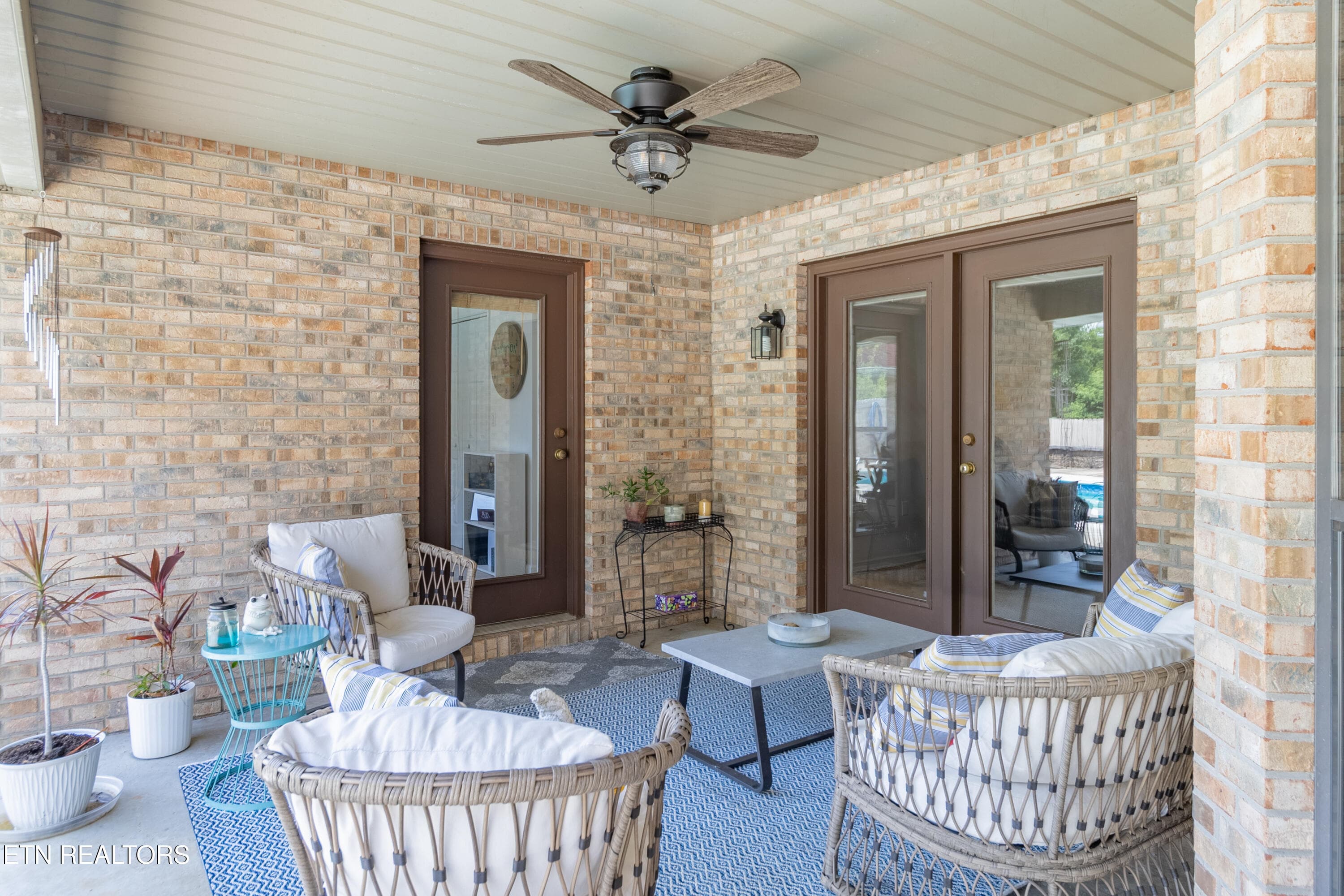 Back Patio - 1525 Double D Drive, Sevierville, TN 37876