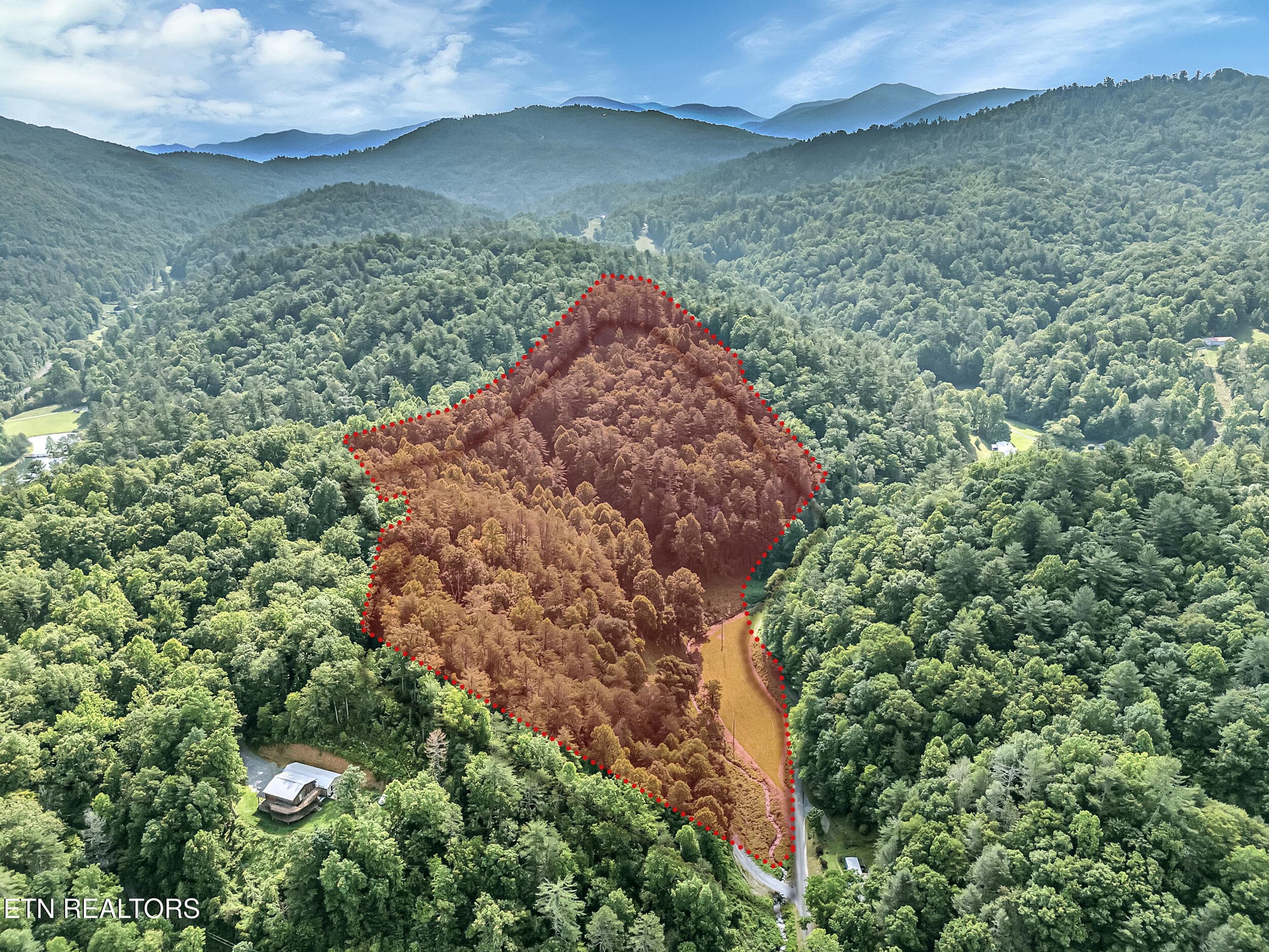 20_property line 2 - 4620 Teague Branch Rd, Hartford, TN 37753