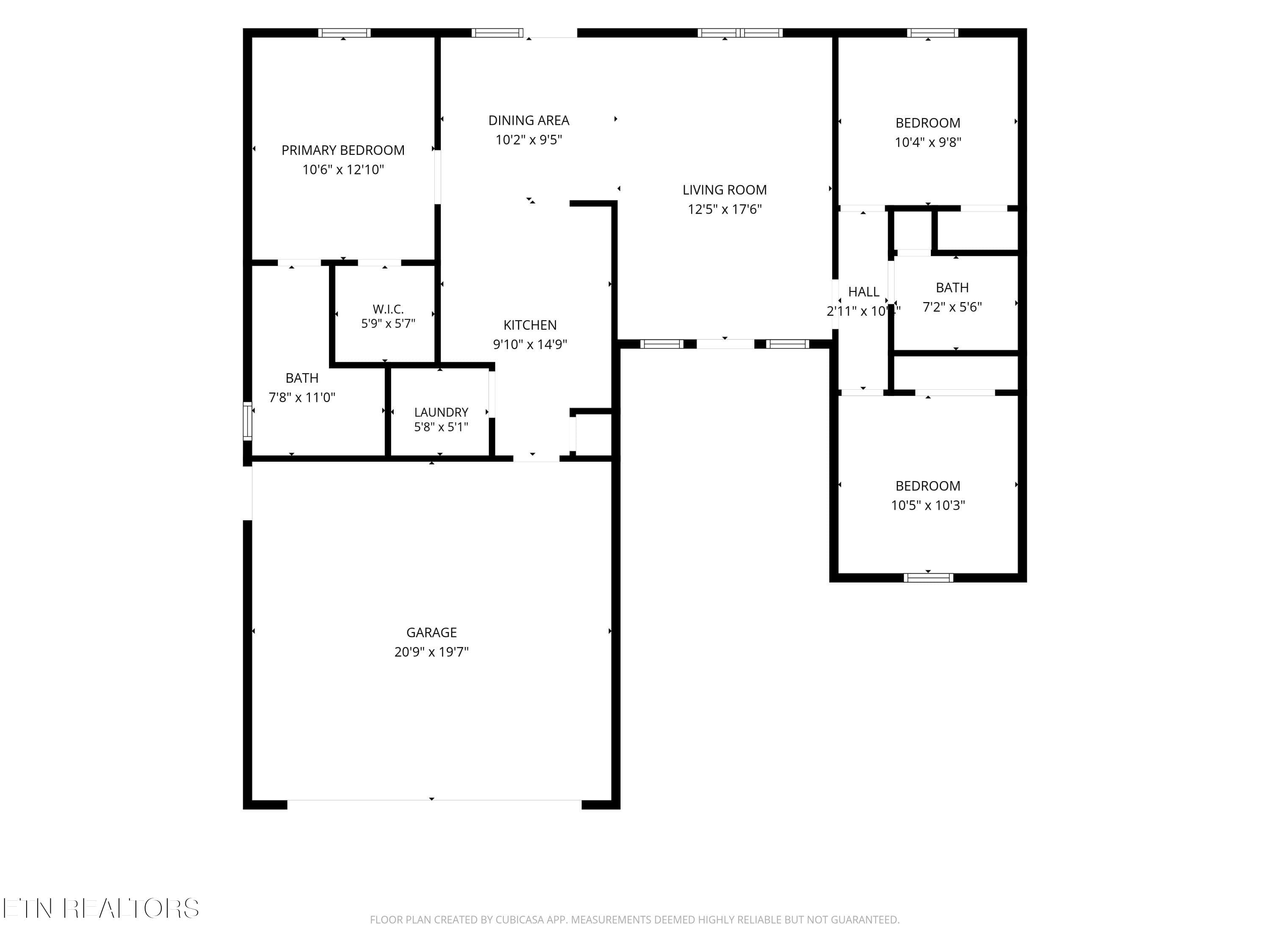 703 Shane Drive Floor Plan - 703 Shane Drive, Maryville, TN 37804