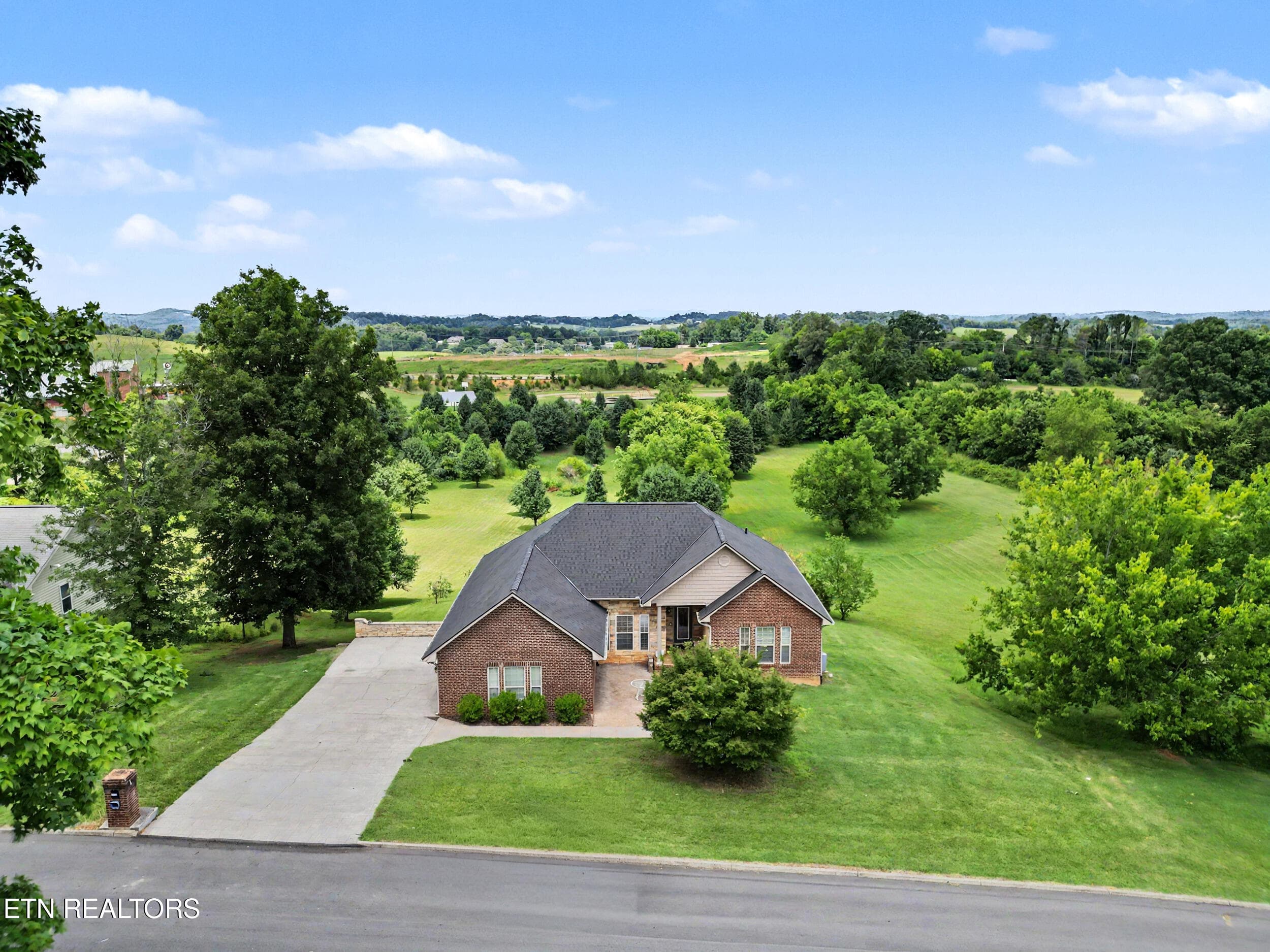 Front Aerial 2 - 1414 Benjamin Blvd, Sevierville, TN 37876