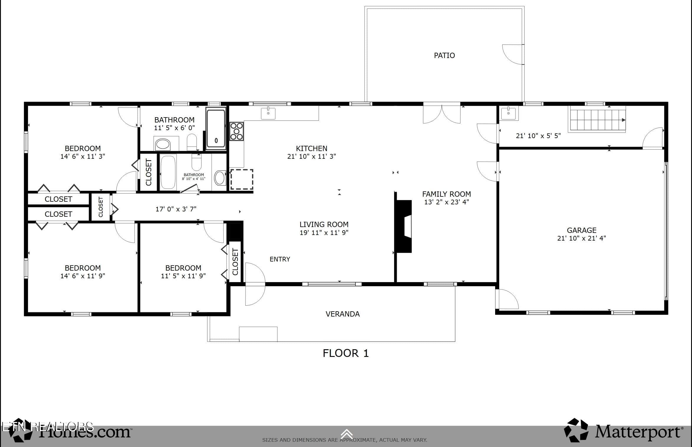 1st floorplan - 5160 Indian Warpath Rd, Maryville, TN 37803