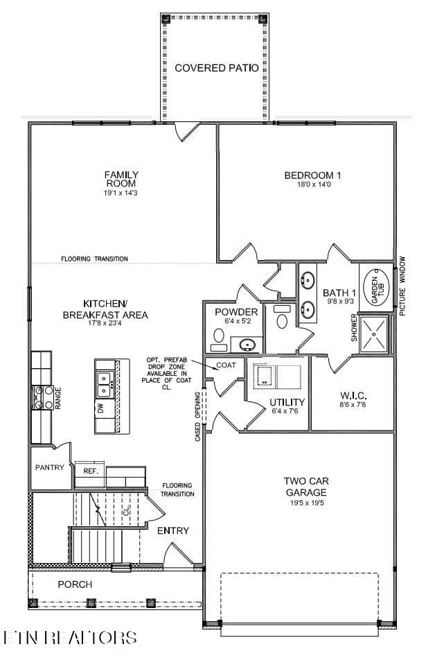 98WR - Oak Bluff 1st Floor - 6034 Mountain Heights Lane, Corryton, TN 37721