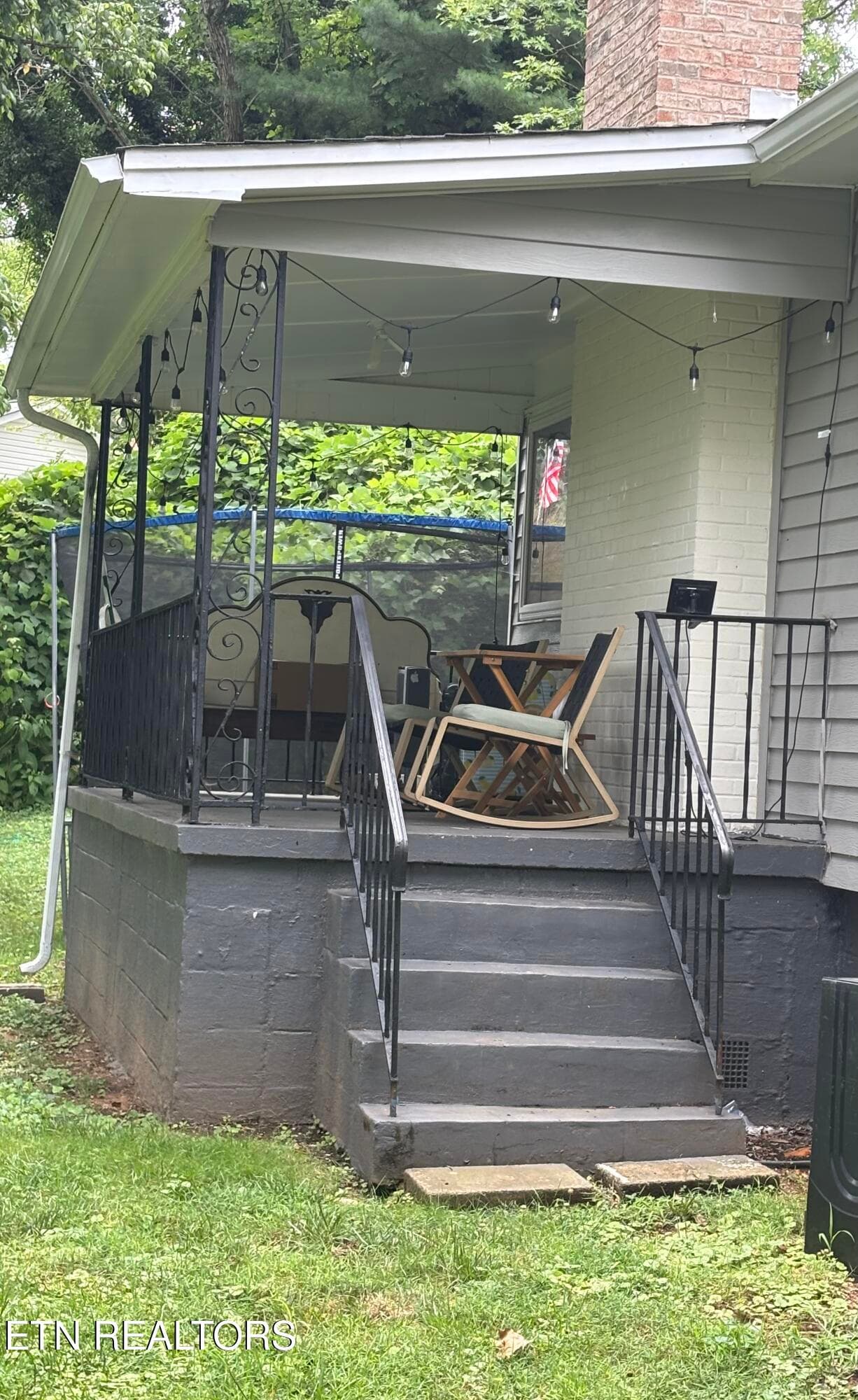 Covered back deck - 107 Porter Rd, Oak Ridge, TN 37830