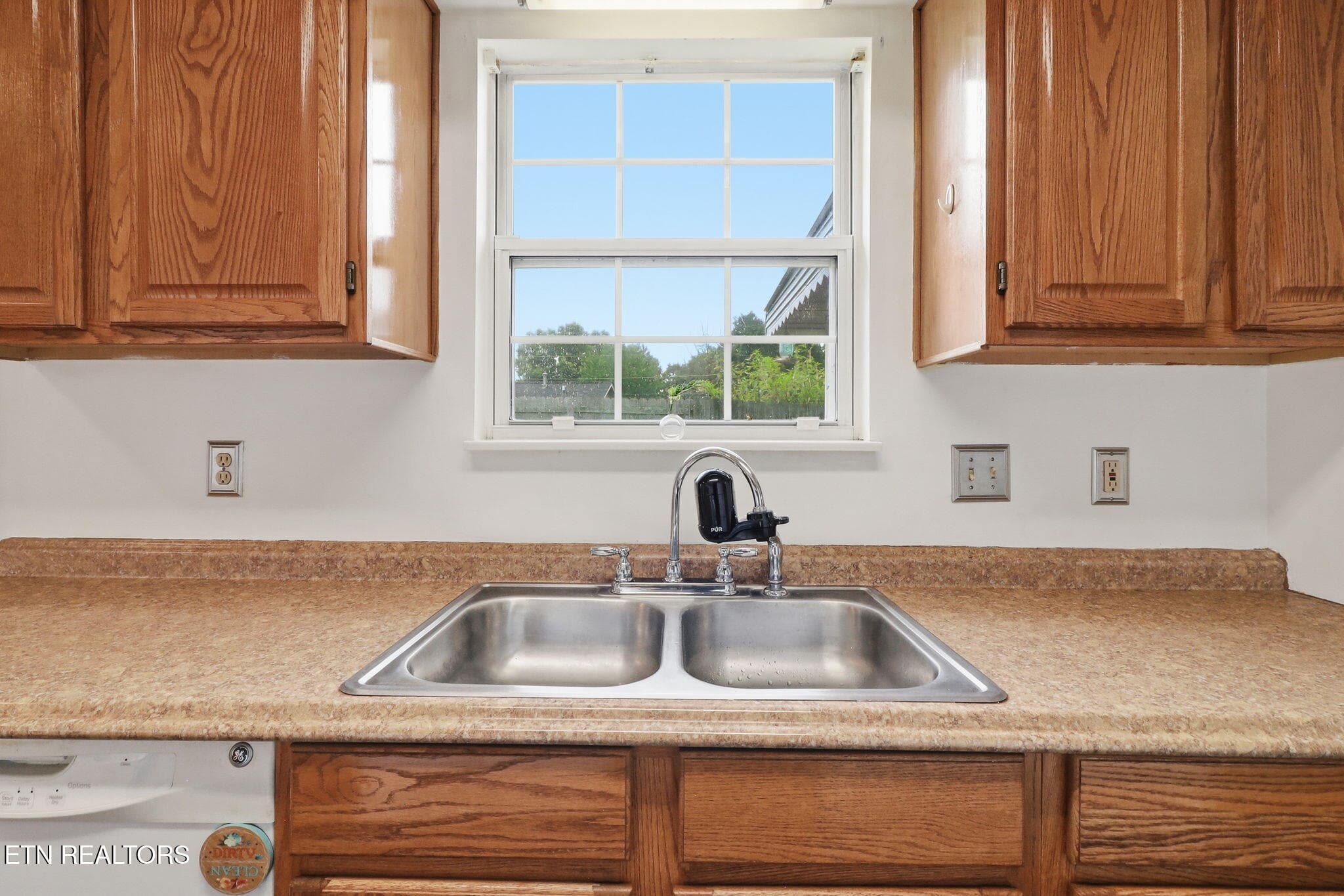 VIEW OF GREENSPACE FROM KITCHEN - 6032 Newington Lane, Knoxville, TN 37912, Knoxville