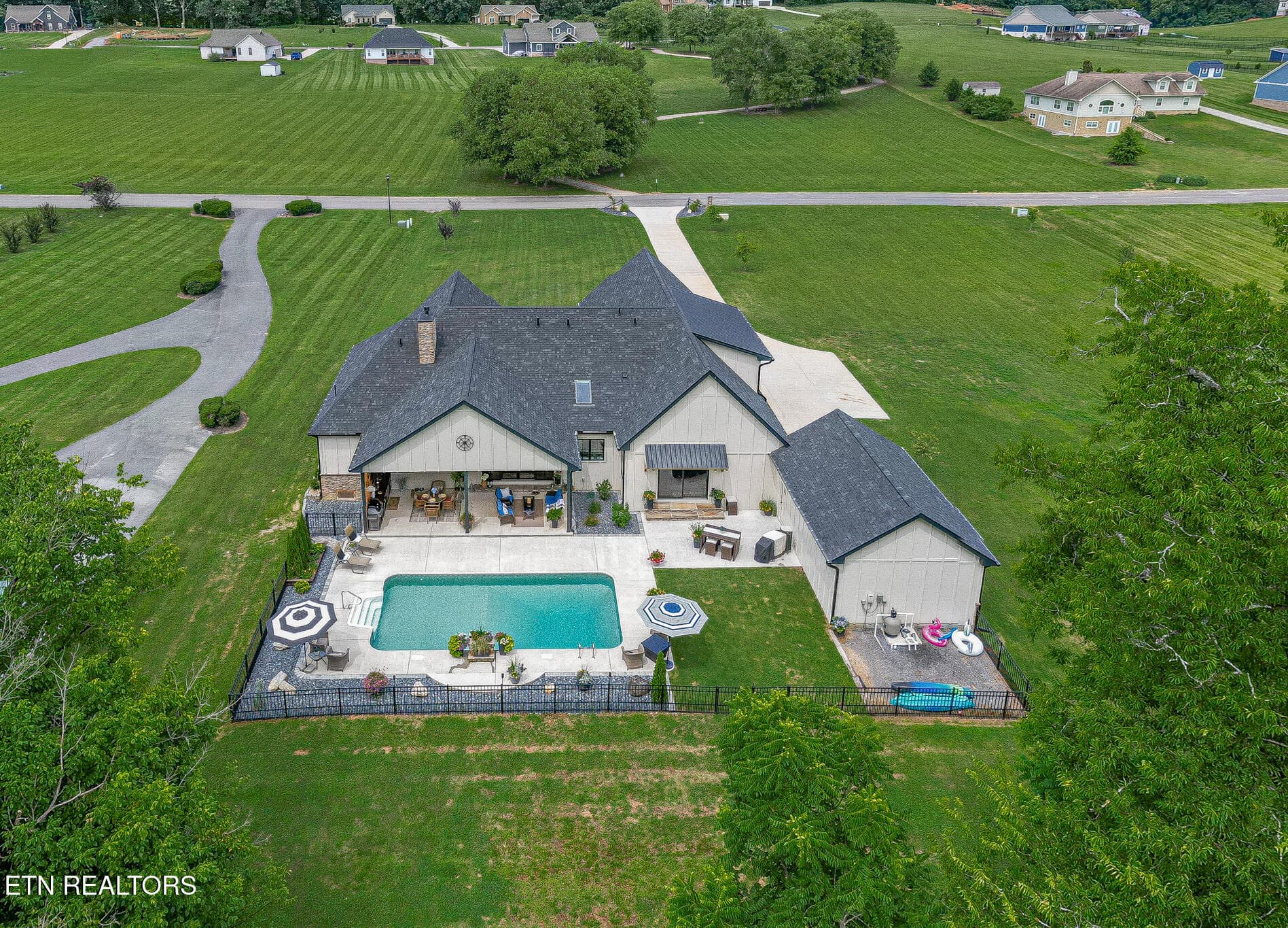 1945 River Mist Cir Aerial-5-2 - 1945 River Mist Circle, New Market, TN 37820, New Market