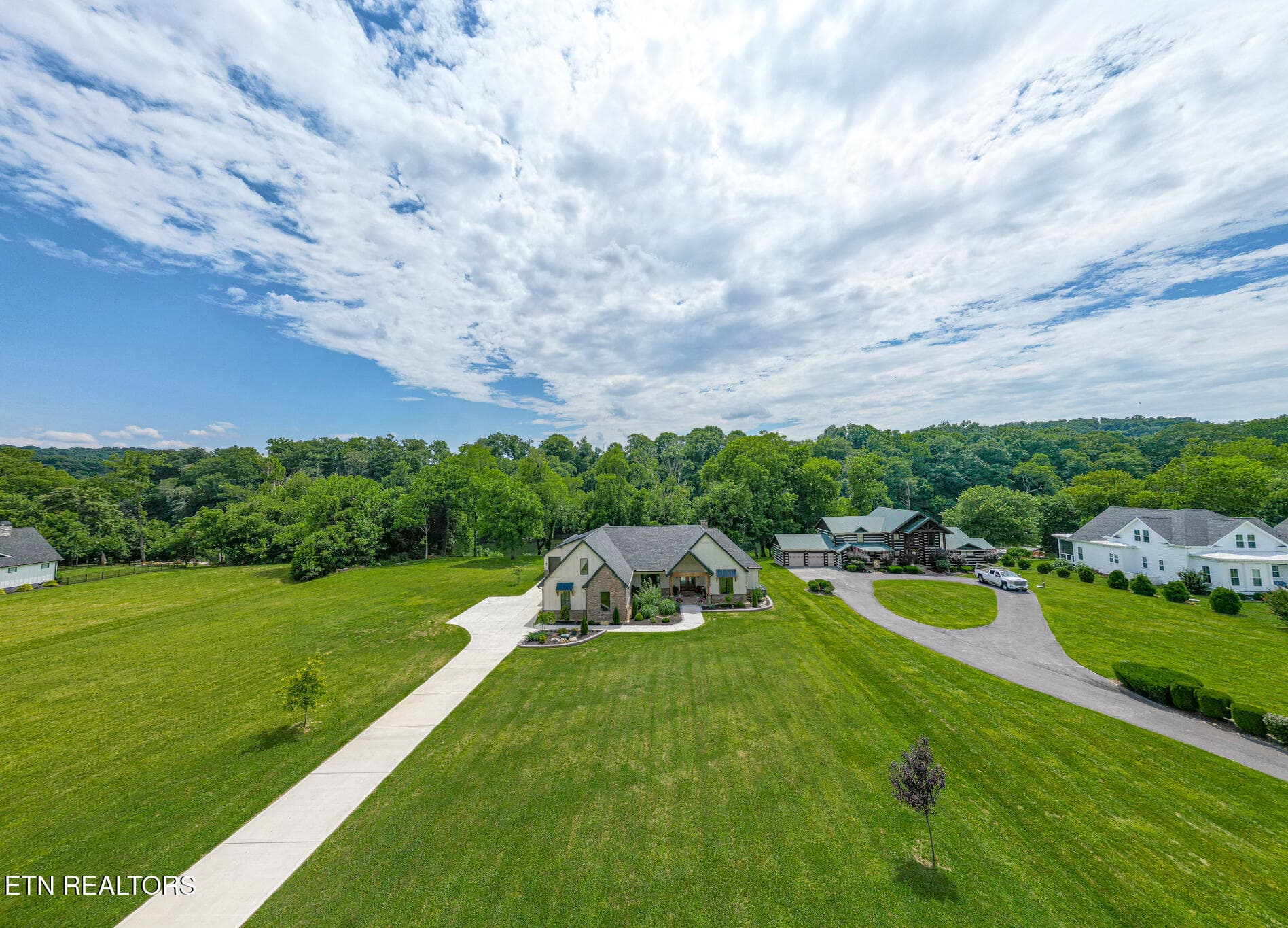 1945 River Mist Cir Aerial-1-2 - 1945 River Mist Circle, New Market, TN 37820, New Market