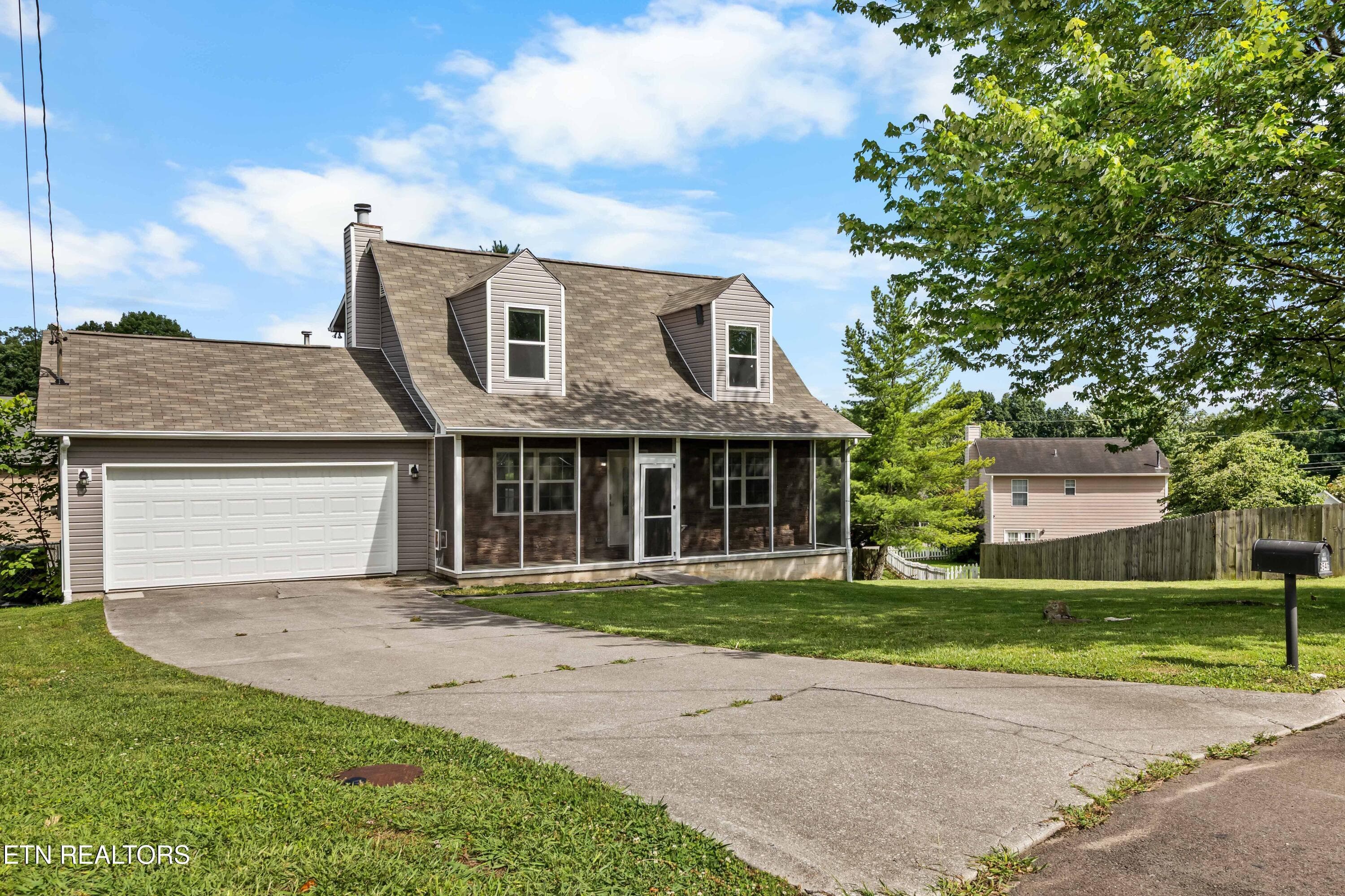 Front view of Property - 4541 Kinlock Lane, Knoxville, TN 37921, Knoxville