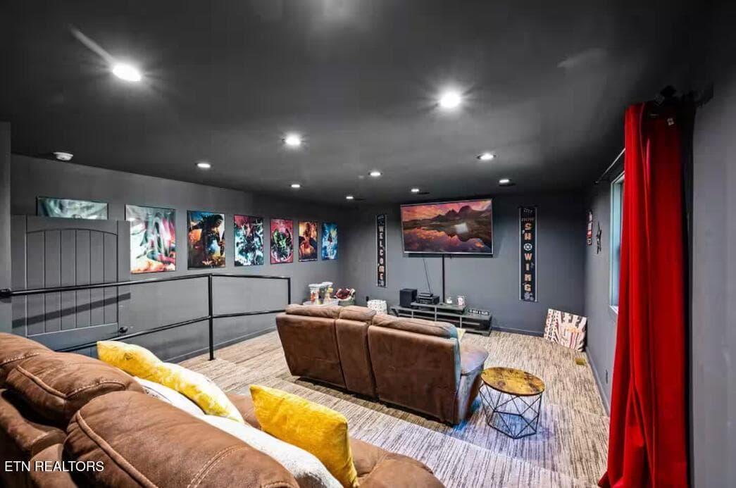 Media room - 2612 Cloud View Drive, Sevierville, TN 37862, Sevierville