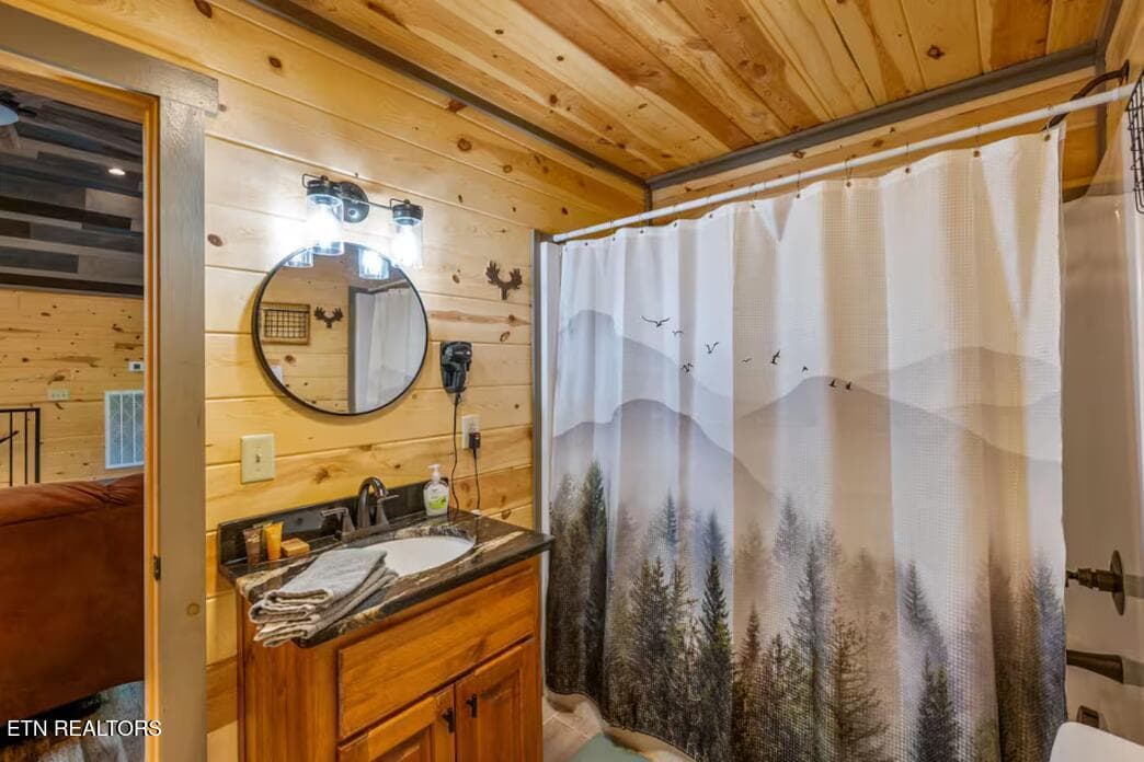 Bathroom tub - 2612 Cloud View Drive, Sevierville, TN 37862, Sevierville