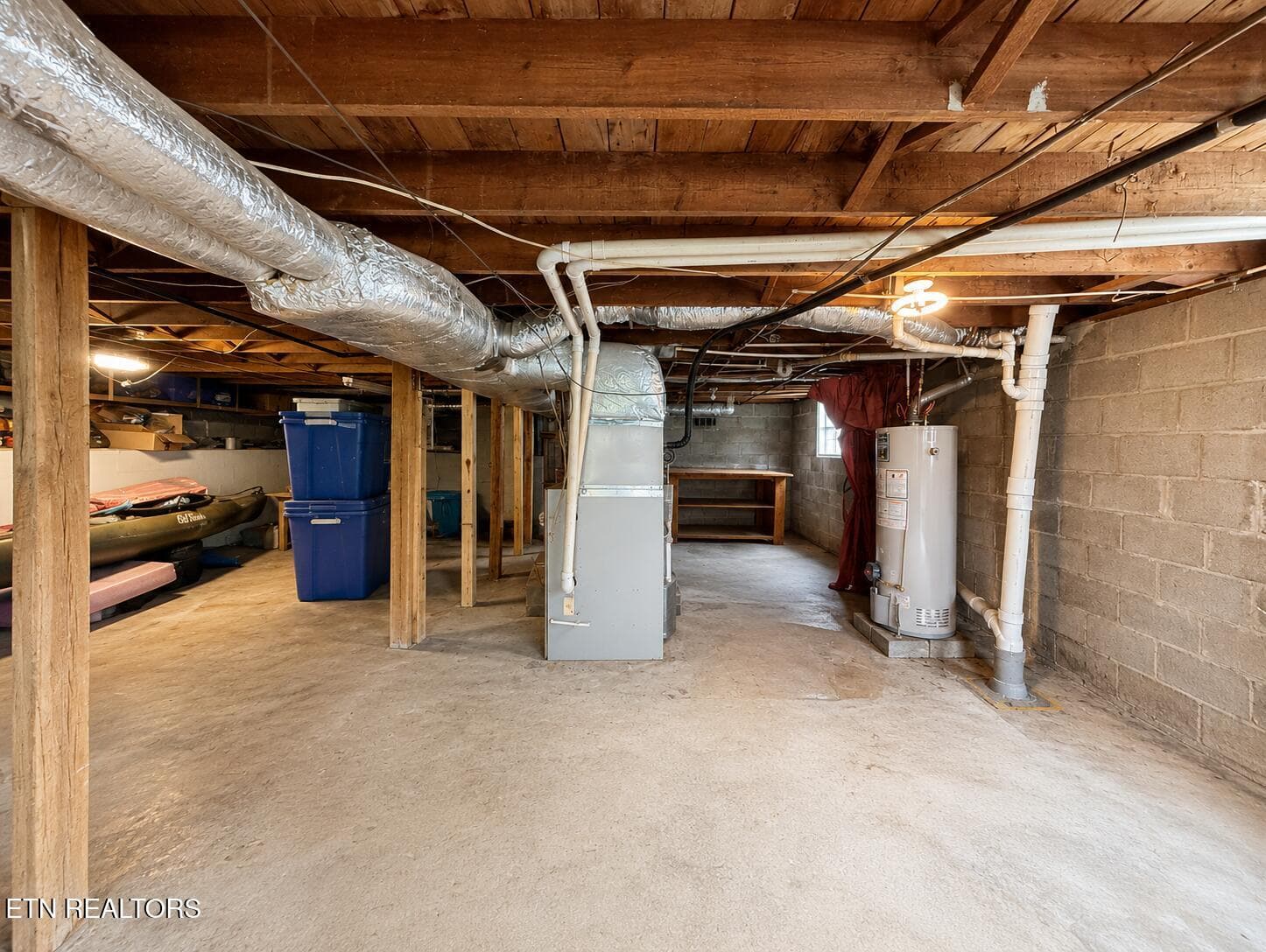 Basement has been digitally emptied - 822 Rose Hill Drive, LaFollette, TN 37766