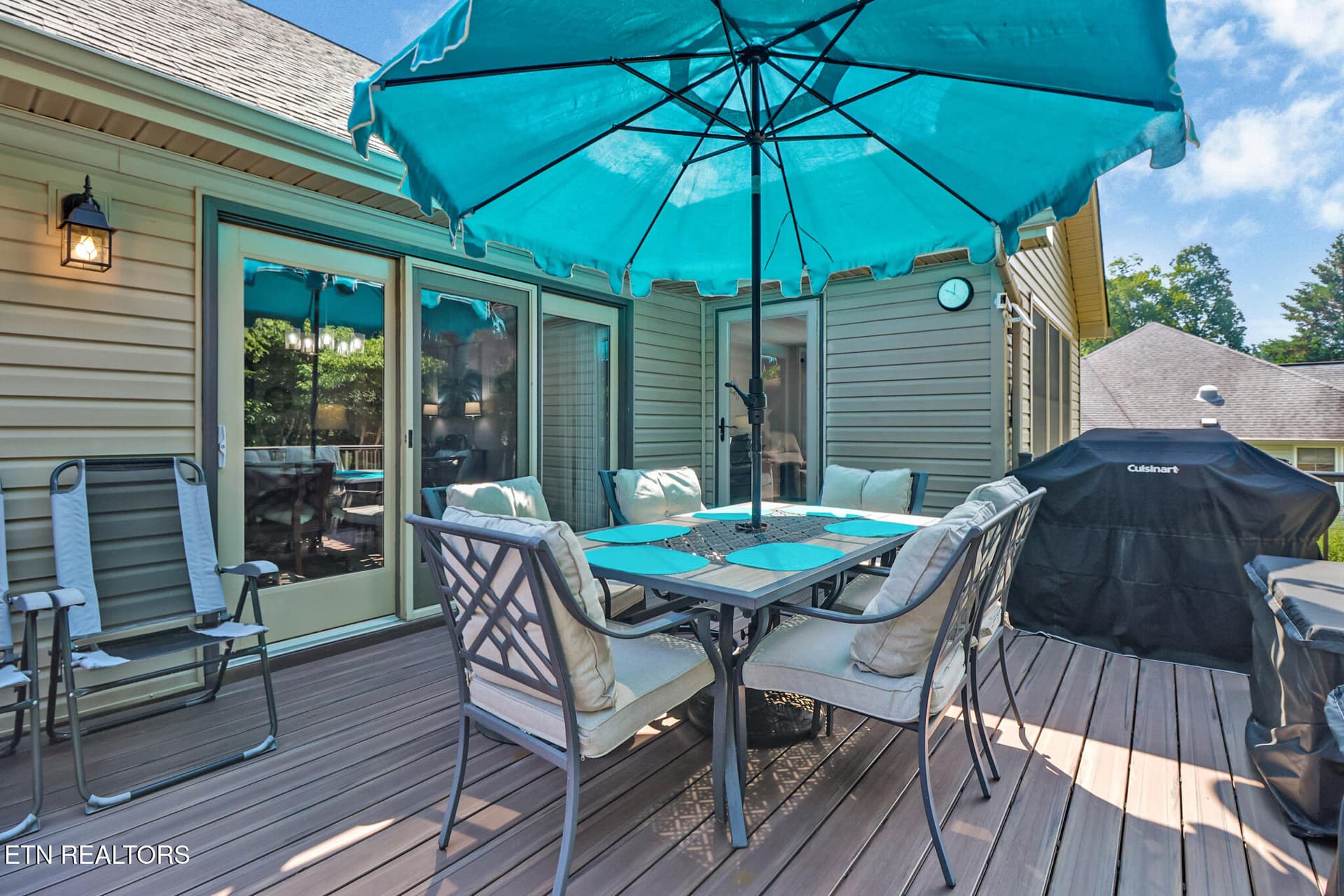 Back deck - 151 Northridge Drive, Crossville, TN 38558
